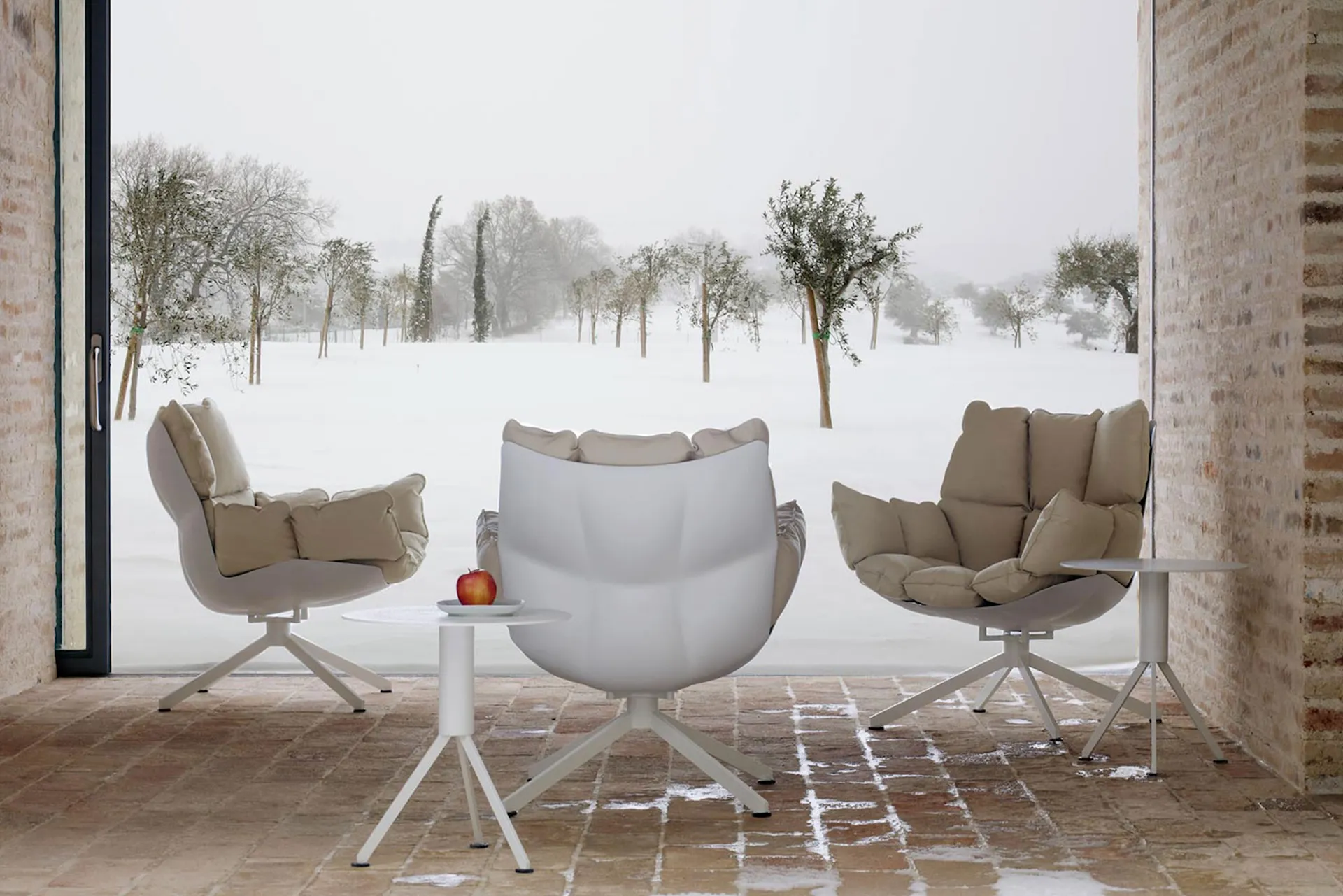 Husk Outdoor Armchair - B&B Italia - Patricia Urquiola - NO GA