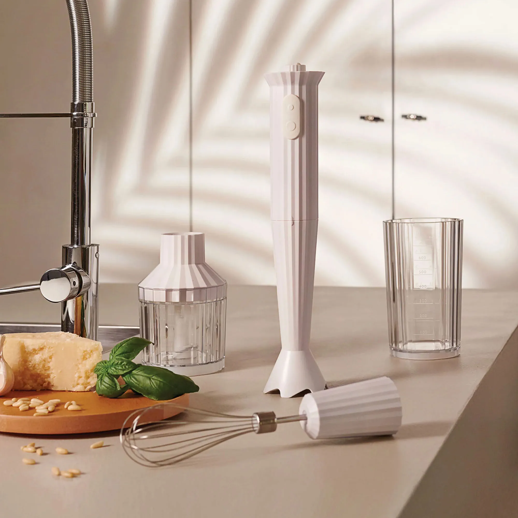 Plissé Hand blender set - White - 2