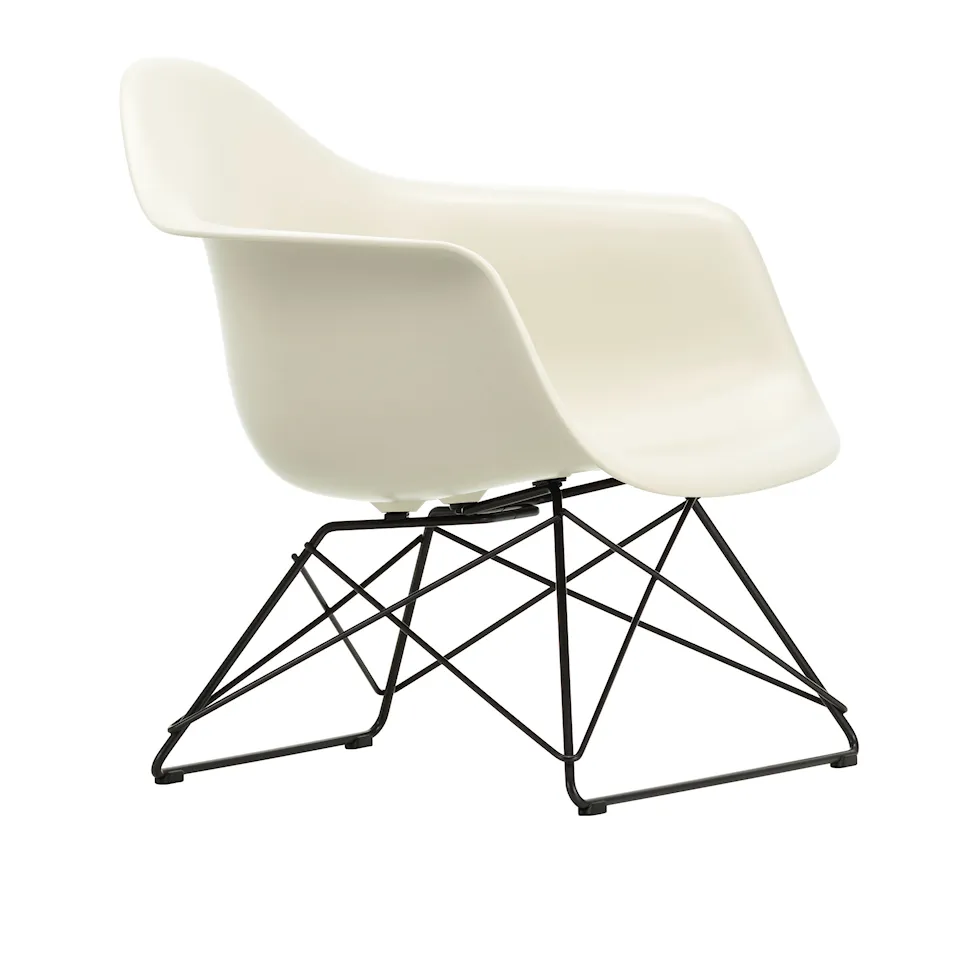 Eames RE Plastic Armchair LAR lænestol Basic Dark