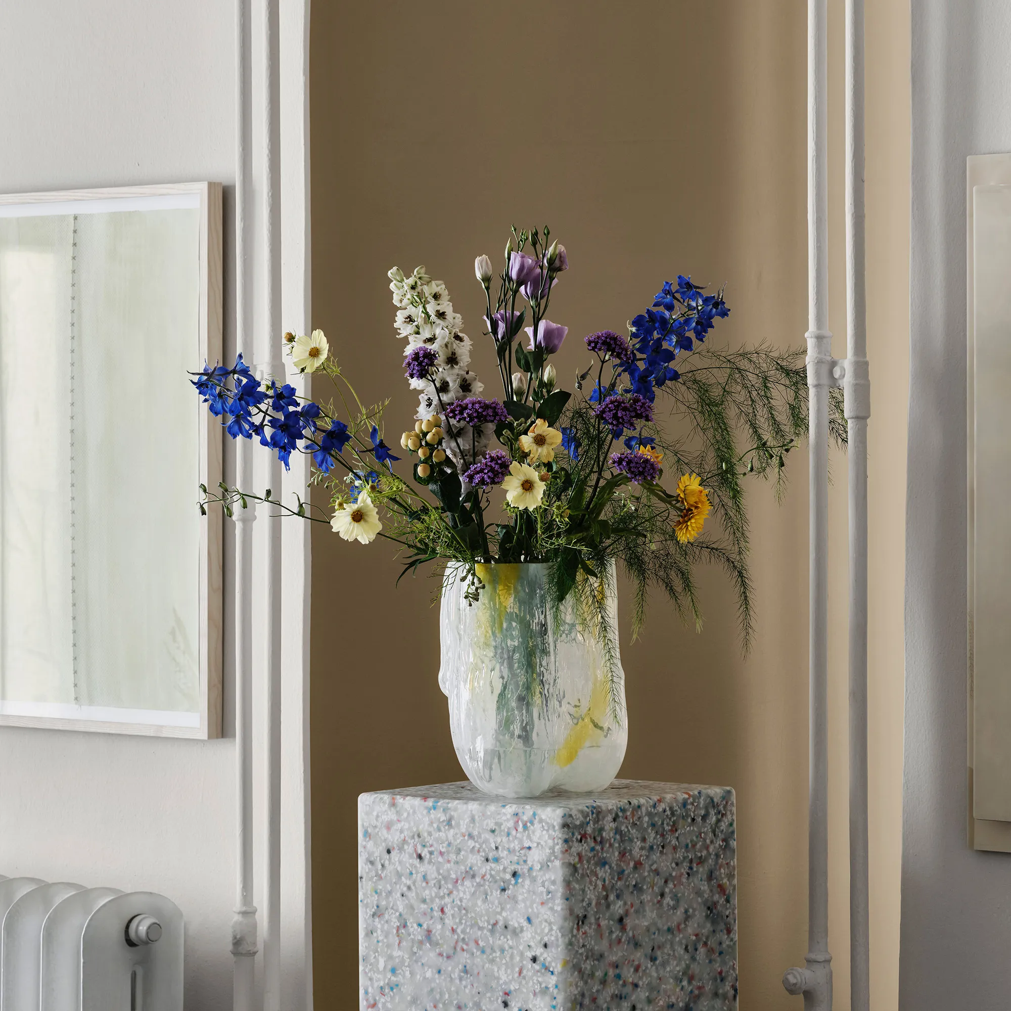 Crackle Vase 27 cm
