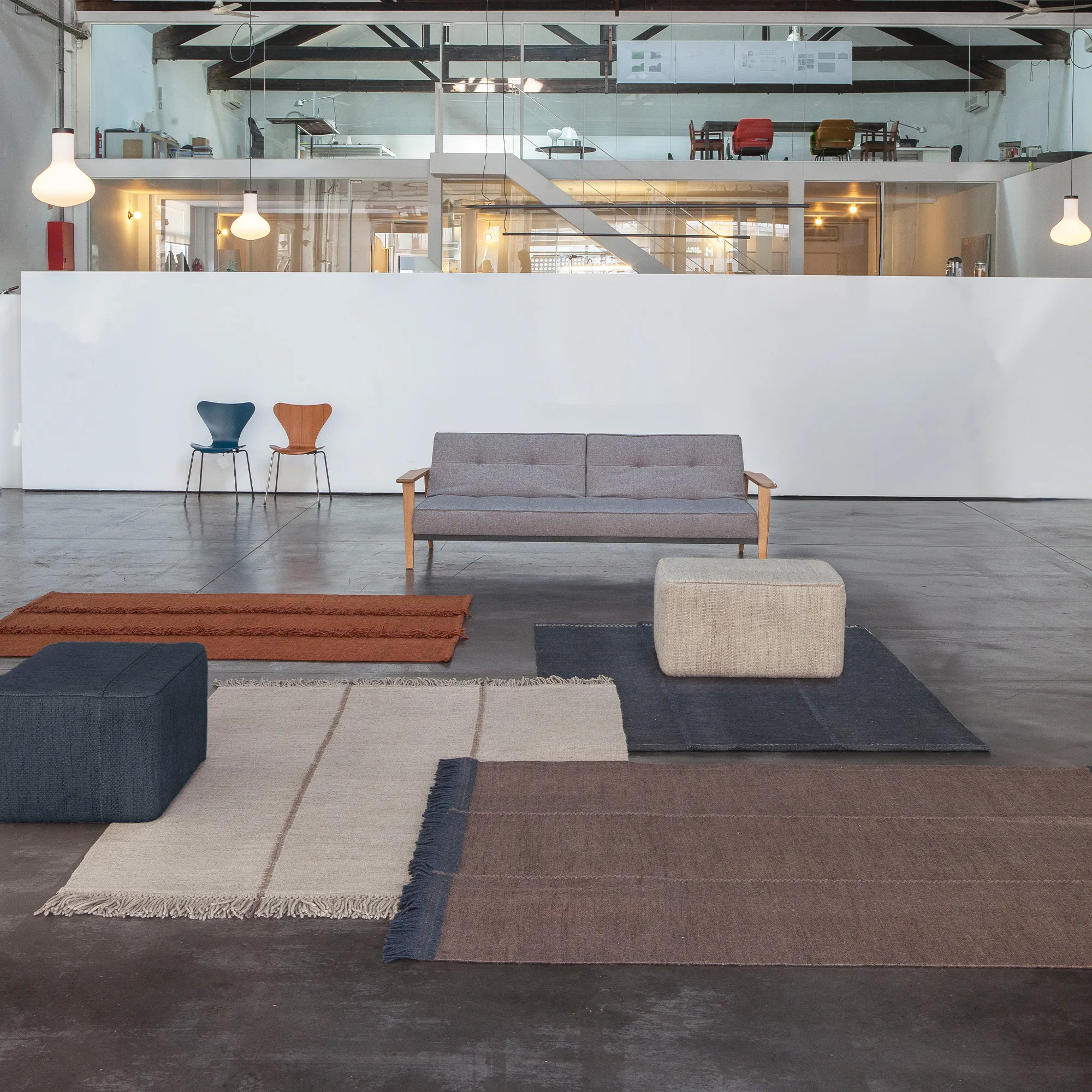 Mia wool rug Brown - 2