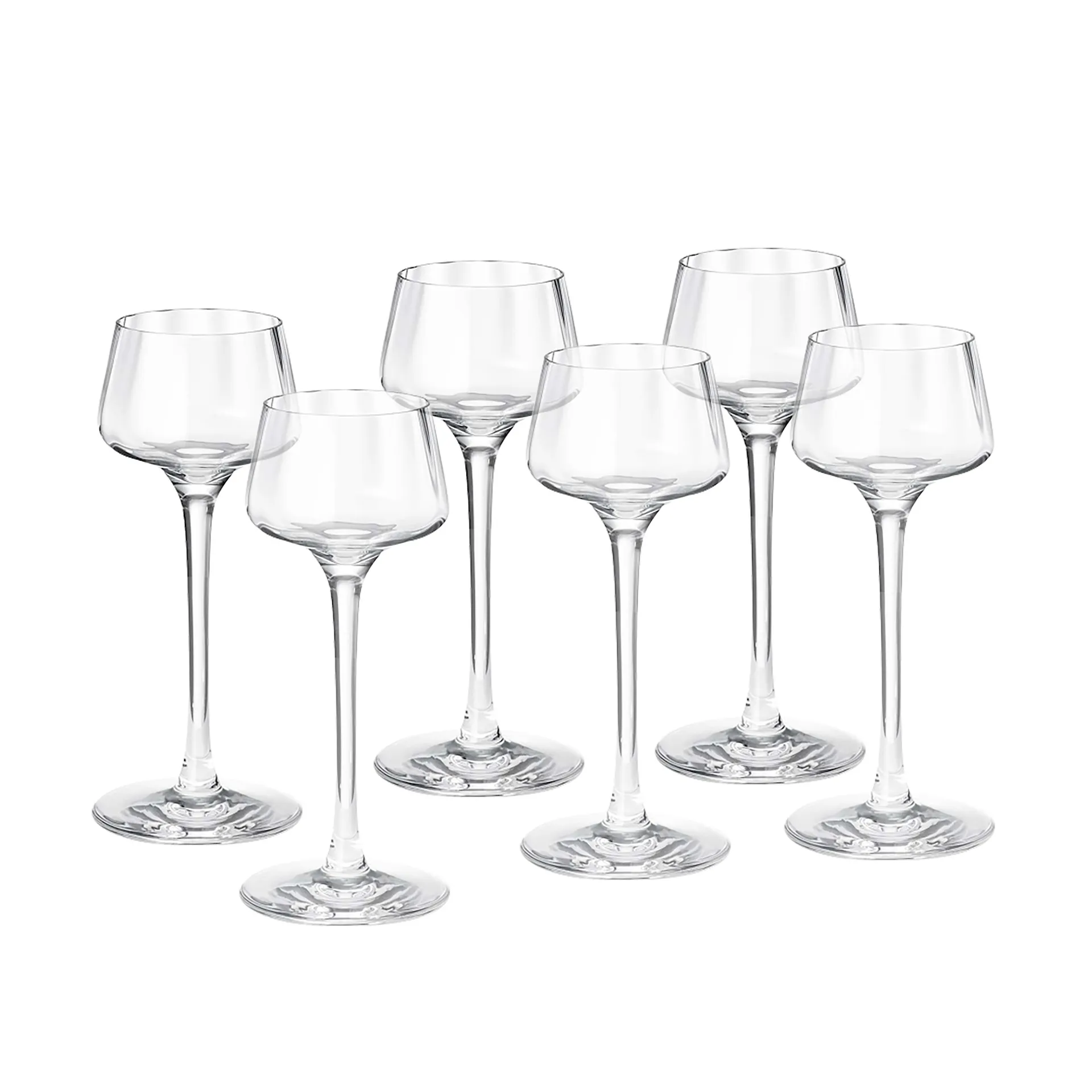 Bernadotte Liqueur Glass - Set of 6 - Georg Jensen - Sigvard Bernadotte - NO GA