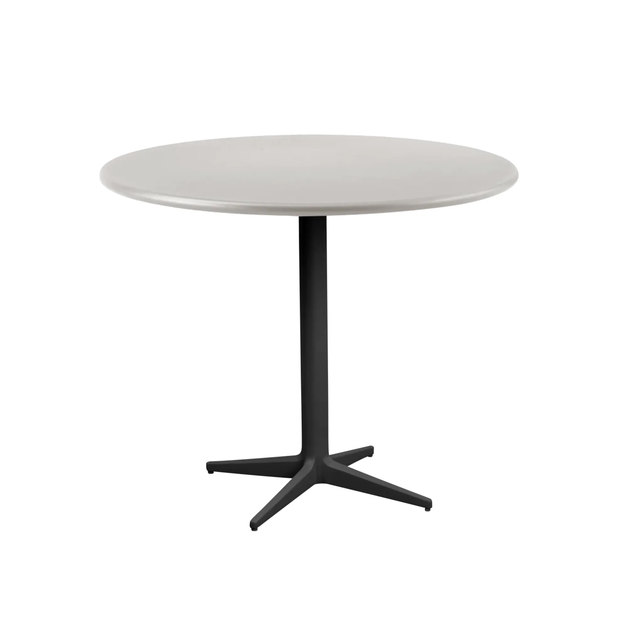 Drop cafe table dia. 80 cm Lava Grey - 1