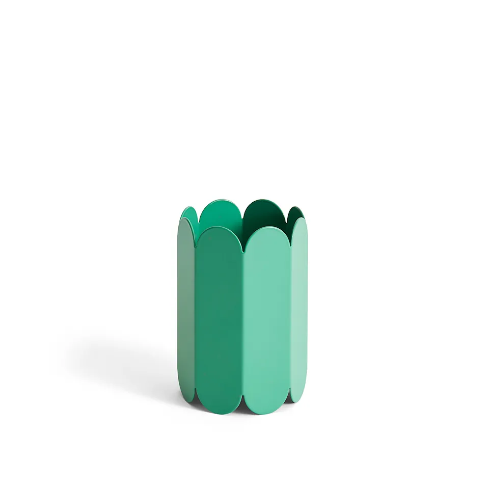 Arcs Vase Small Green