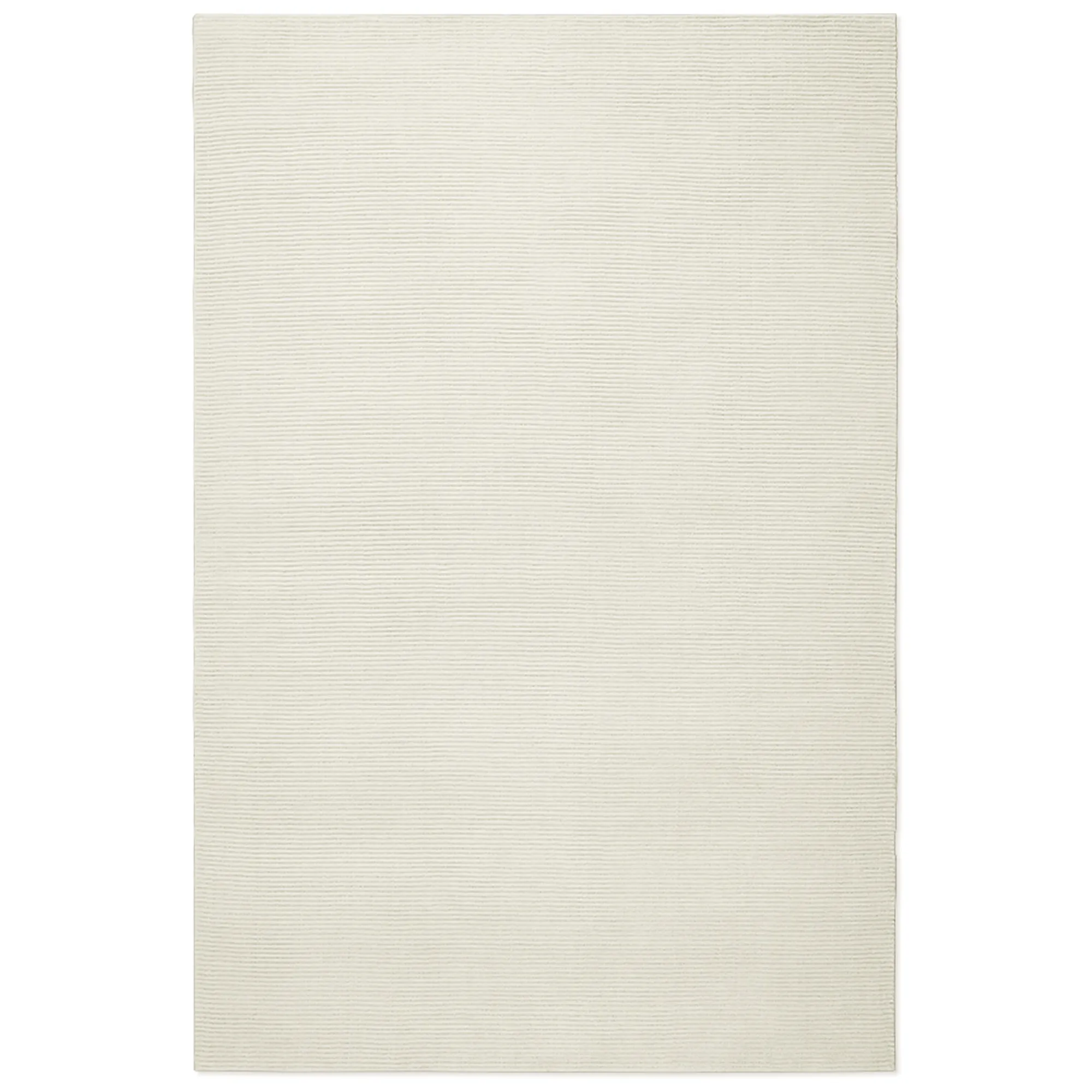 Park Dusty White Wool Rug - 1