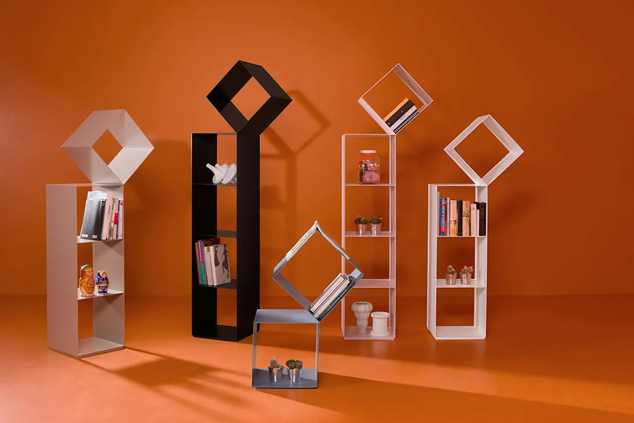 Drop Bookcase High