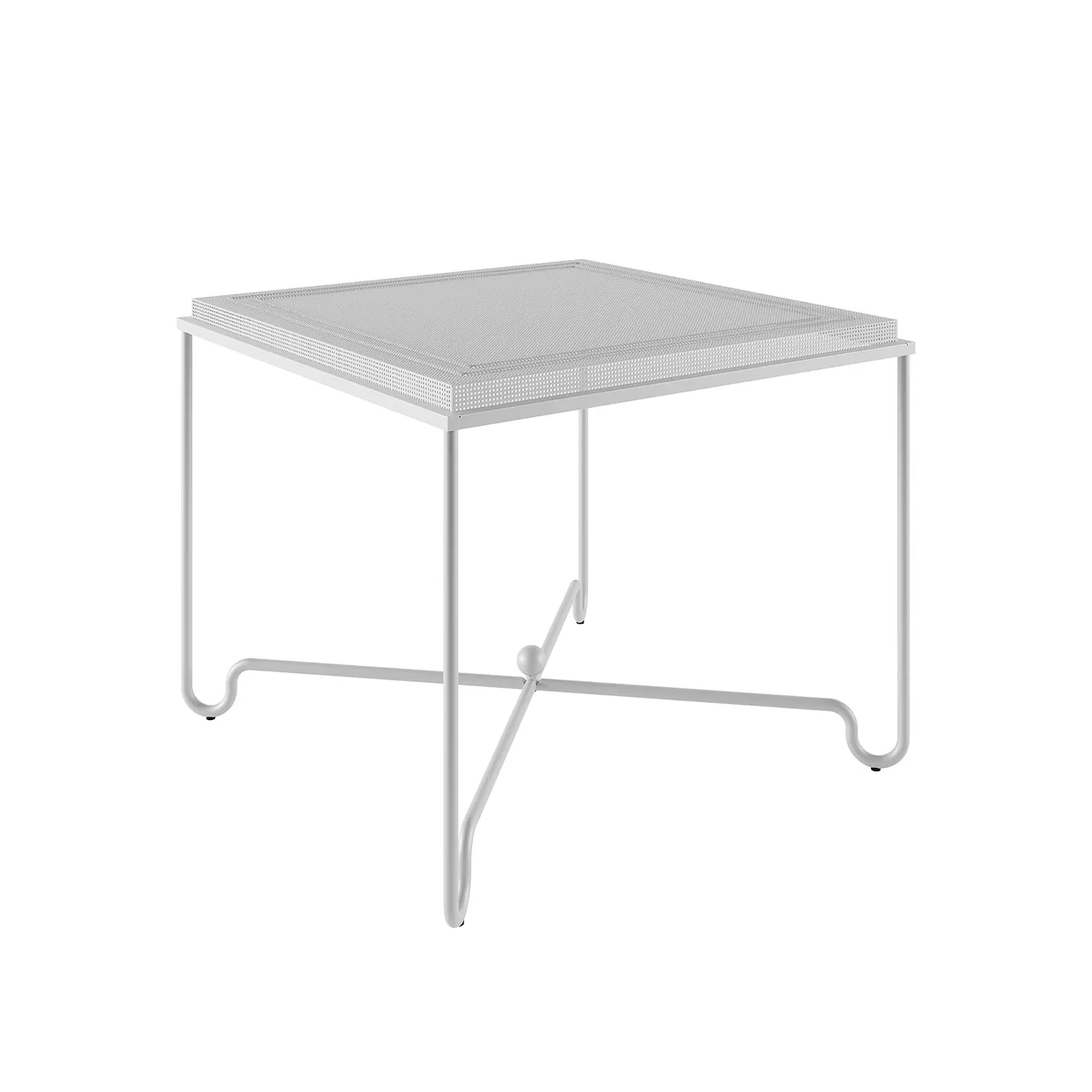 Tropique Dining Table, Classic White Semi Matt