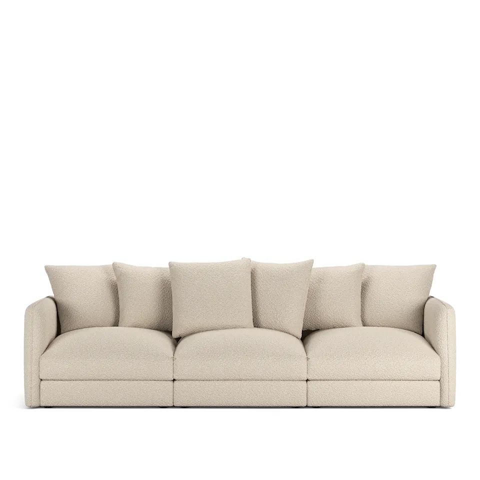 Pavarotti 3-Seater - Ascot White