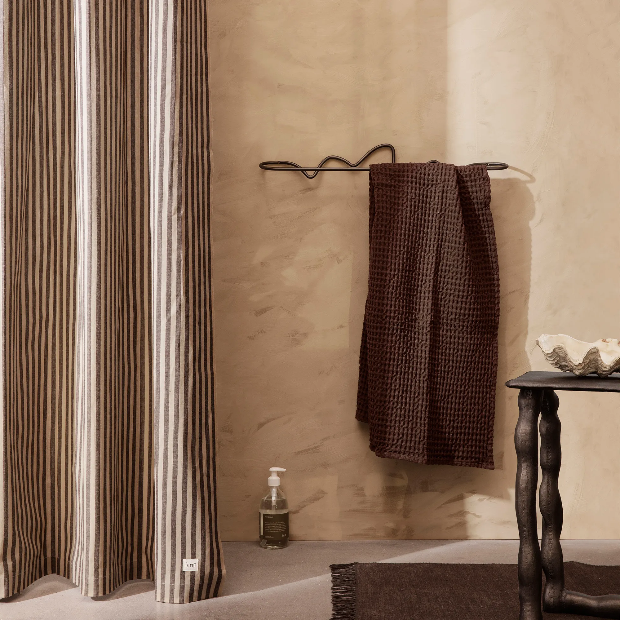 Chambray Shower Curtain - 4