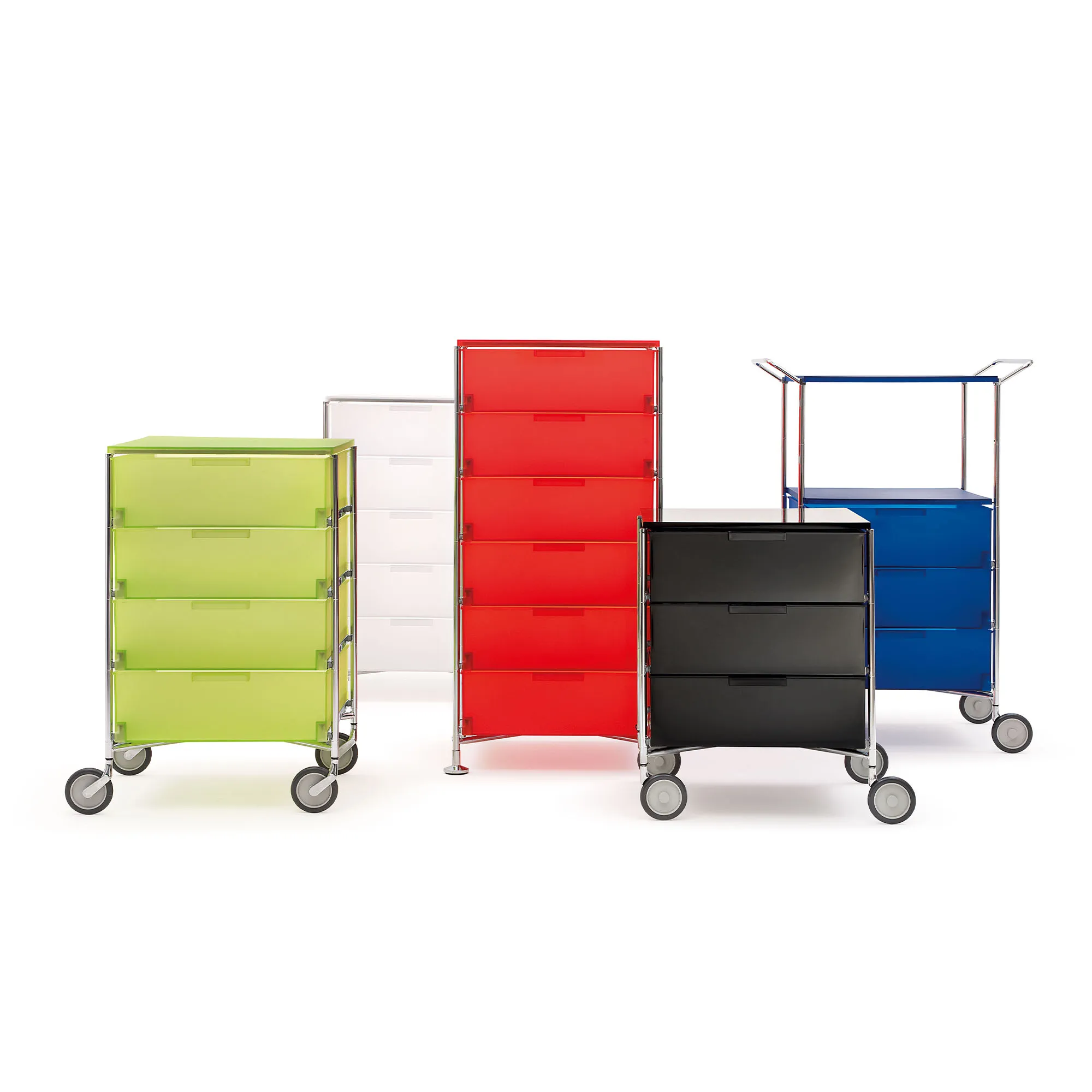 Mobil 3 Drawers / 1 Shelf with Wheels - 3