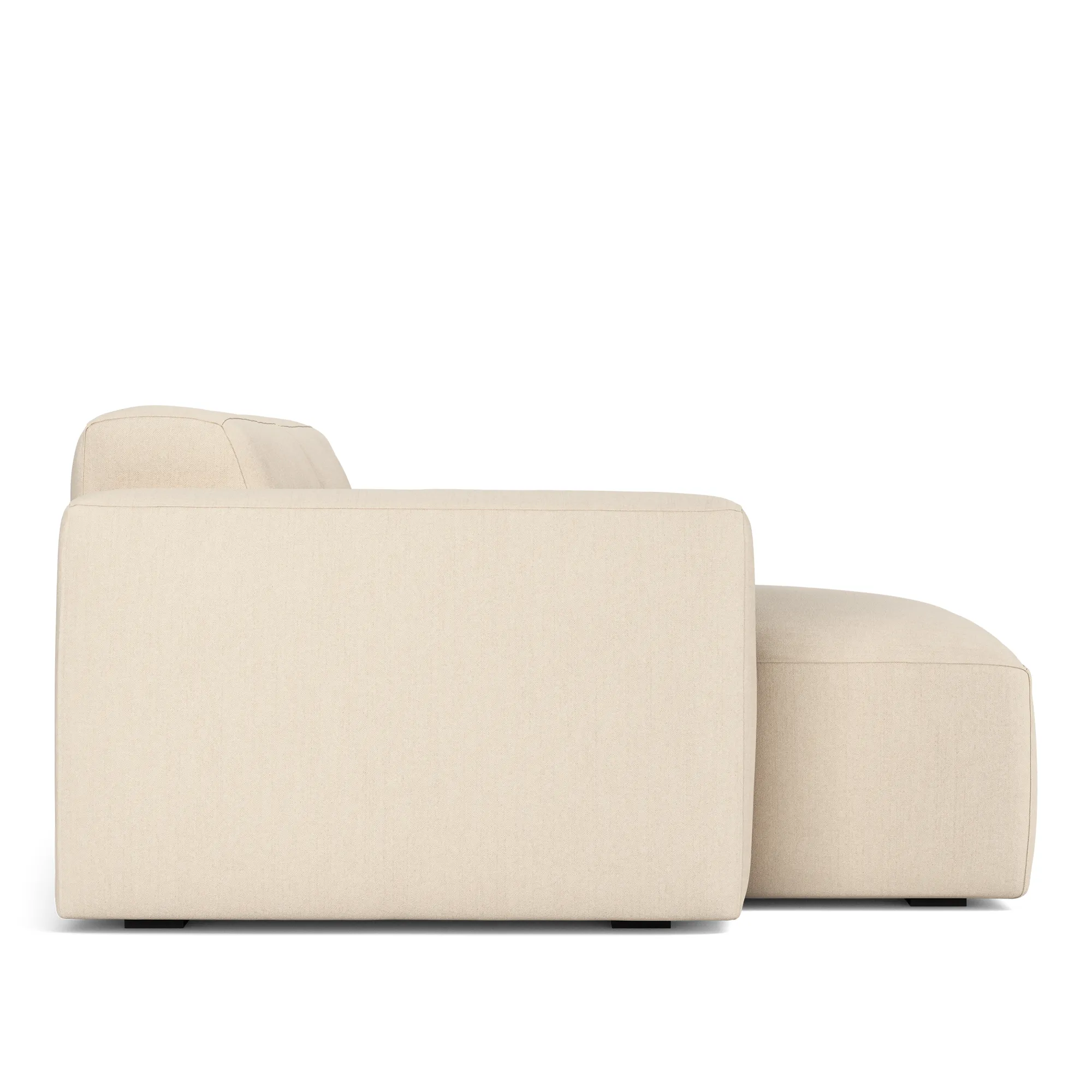 Brick 2-Seater Chaise Lounge Open End Right - 5