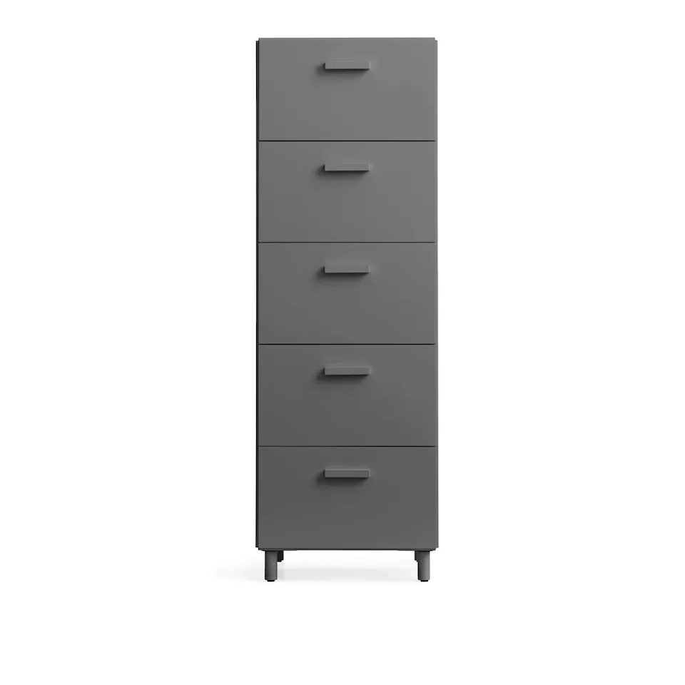 Relief Chest of Drawers Tall Legs