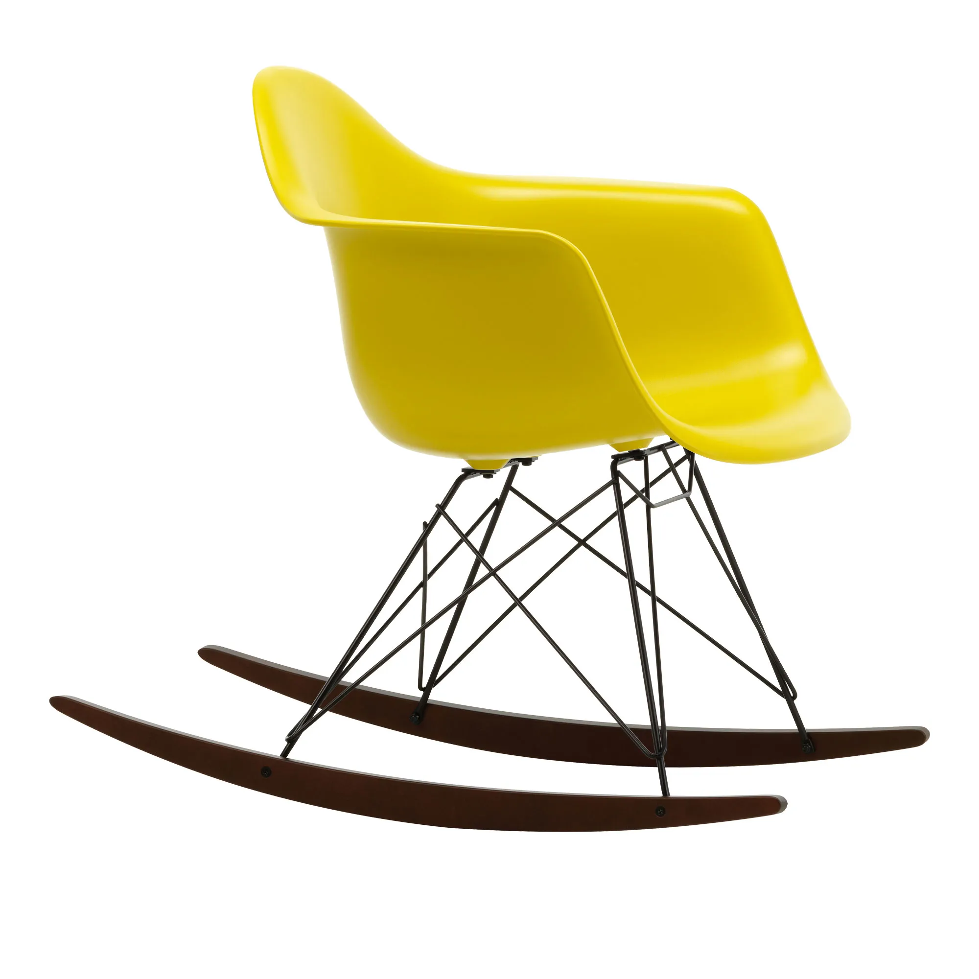 Eames RE Plastic Armchair RAR Basic Dark/Dark Maple - 1