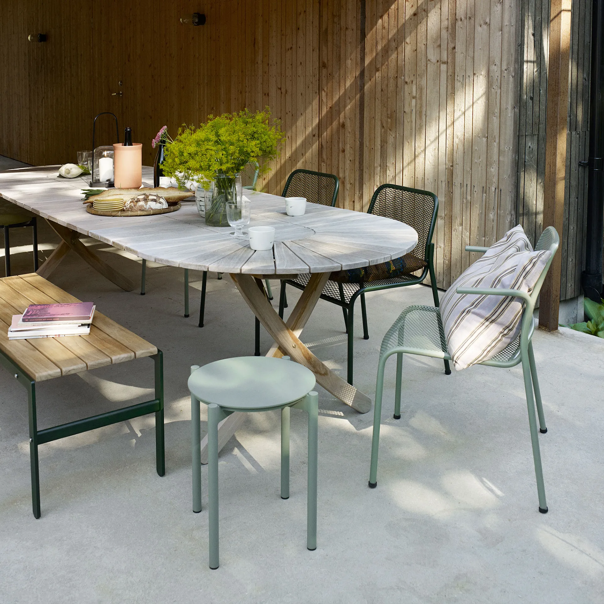 Picnic Outdoor Stool - Fritz Hansen - NO GA