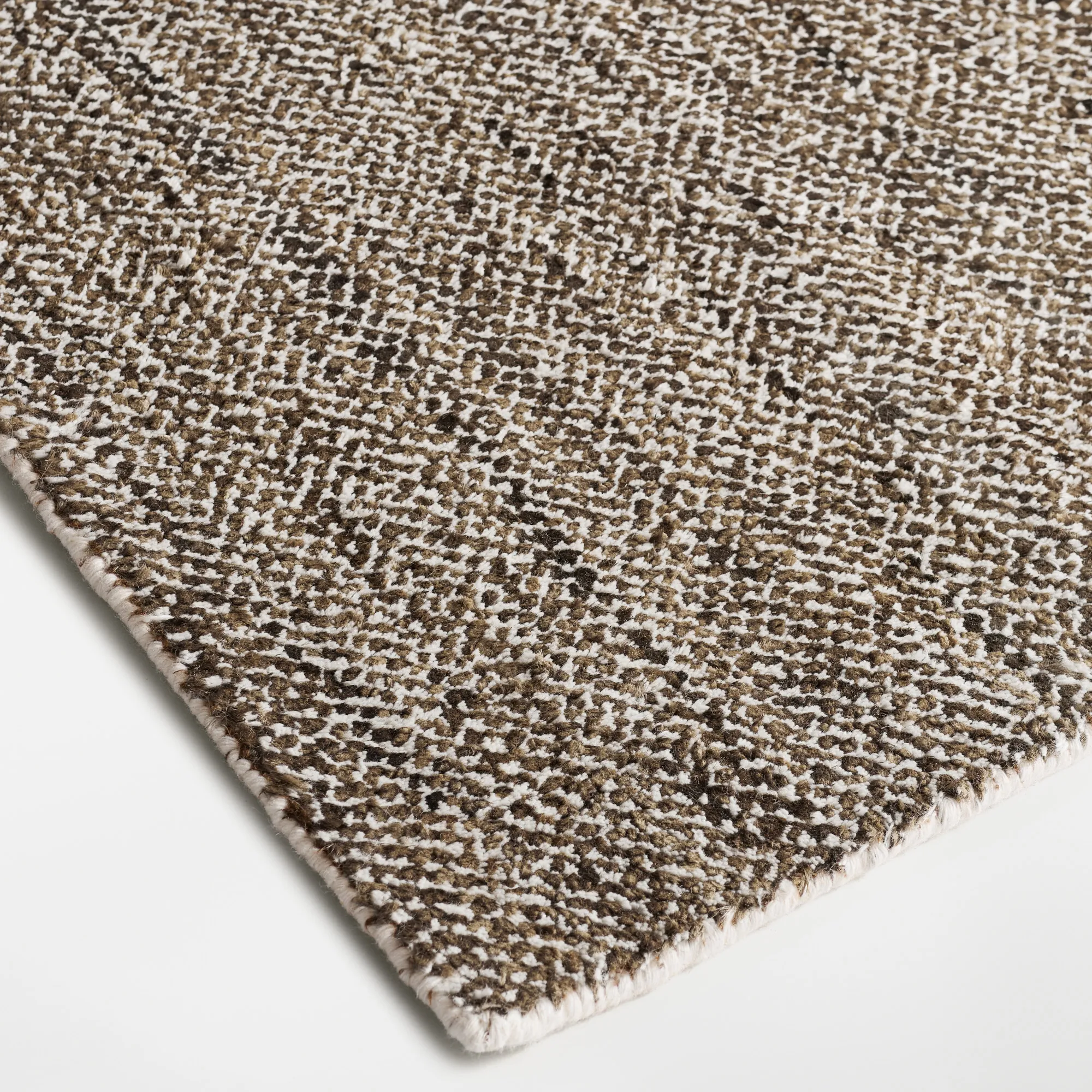 Savanna Dark Jute/Cream uld- og jute-tæppe - 6