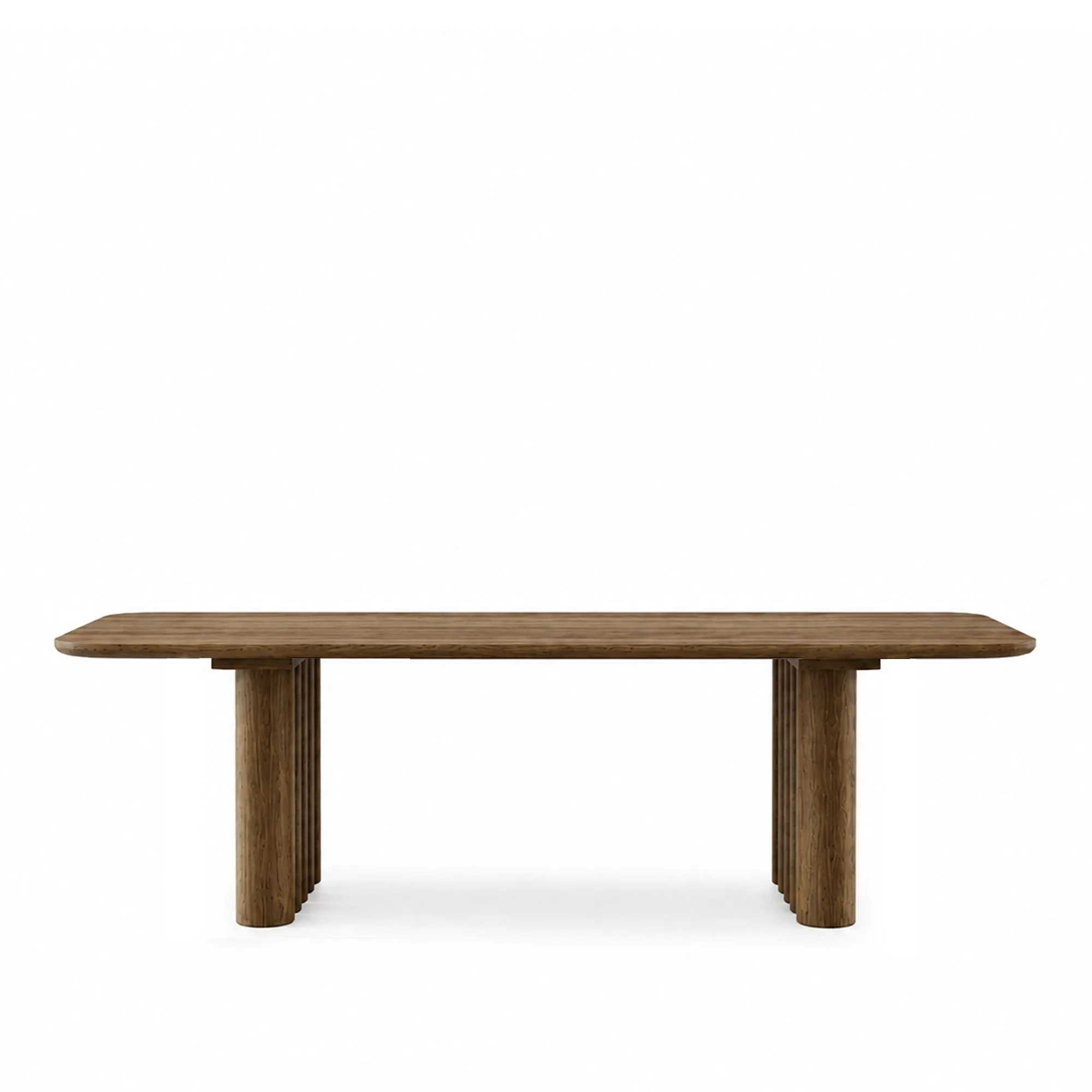 Plush rectangular dining table - 1