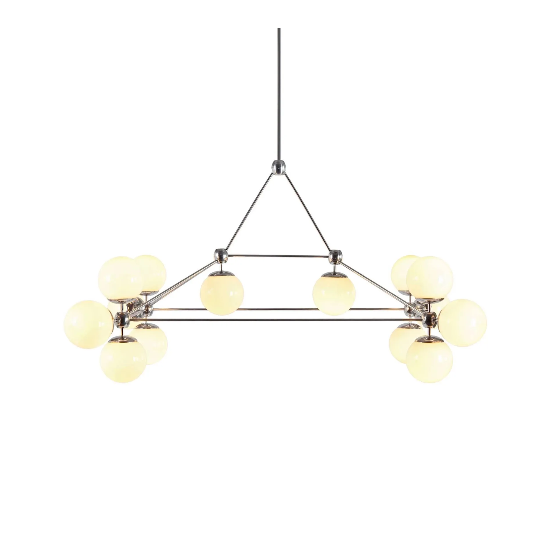 Modo Chandelier Rectangle - Roll & Hill - Jason Miller - NO GA