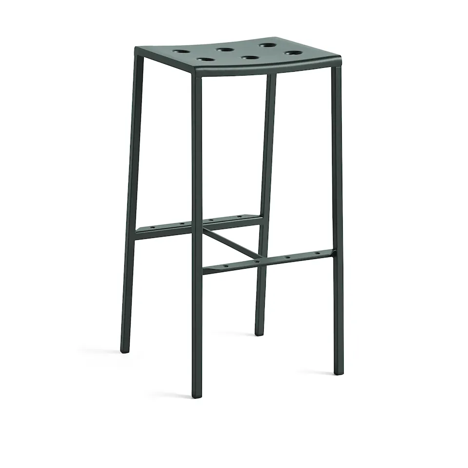 Balcony Bar Stool High H75 - Dark Forest