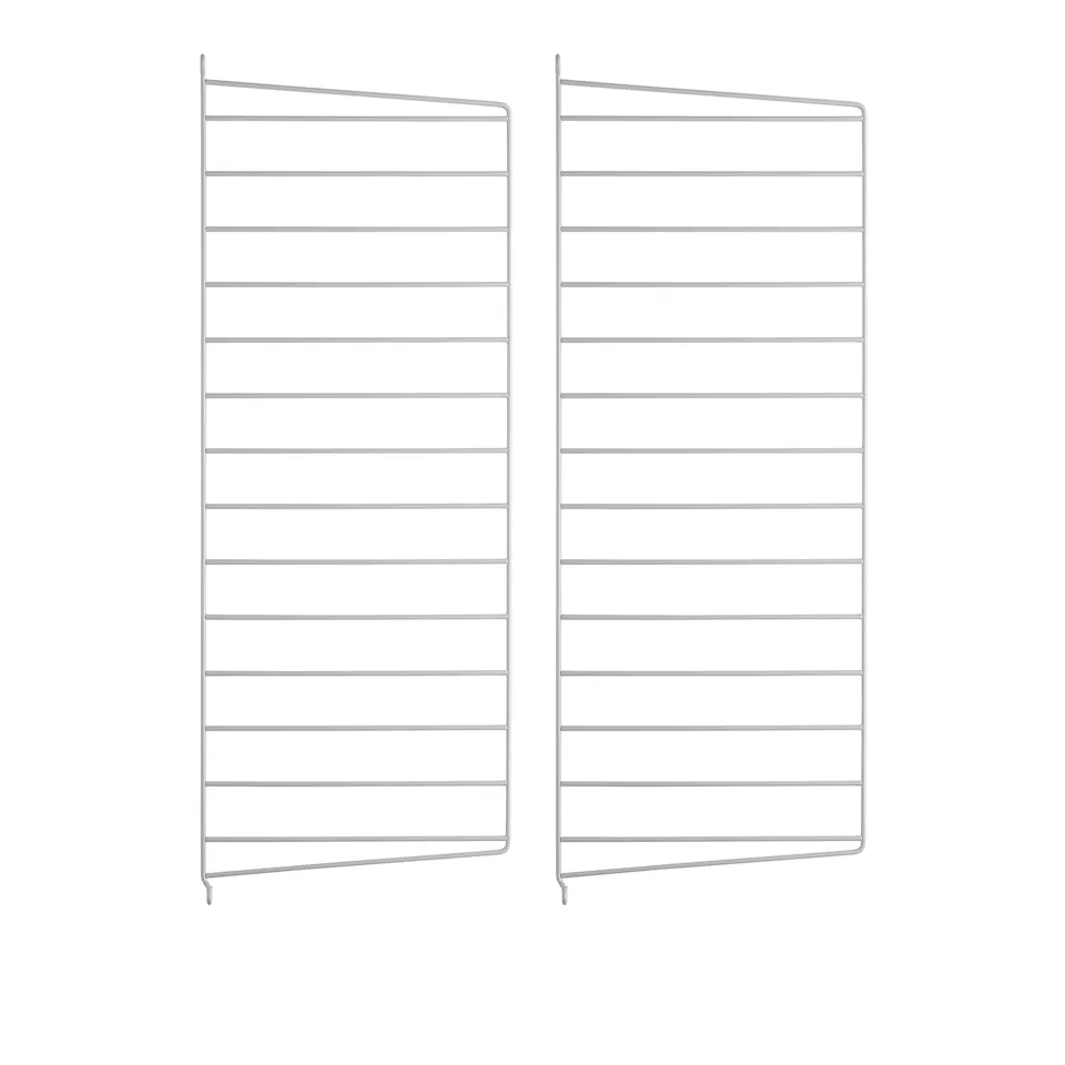 Væggavl 75x30cm 2-pack grå