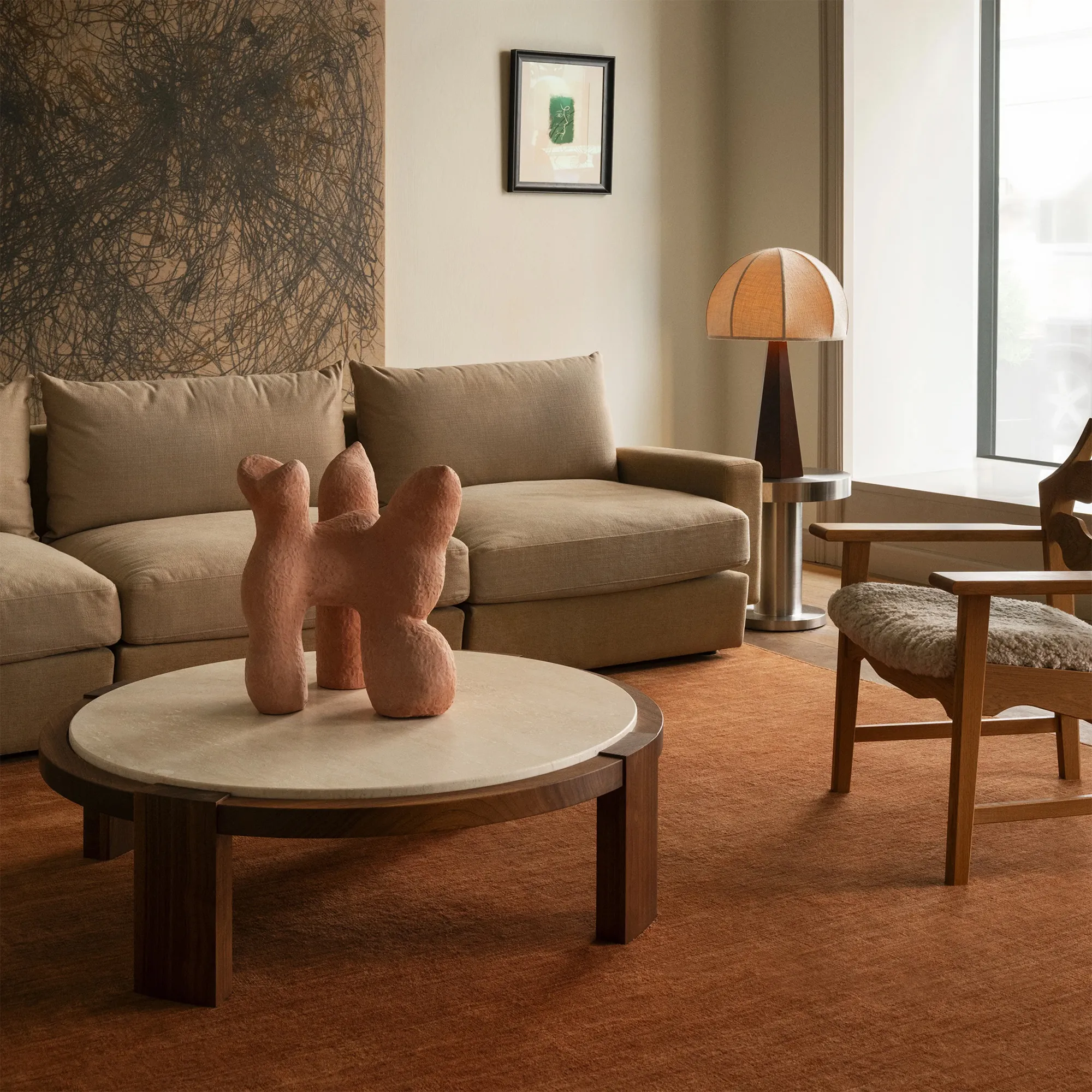 Palette Rust Rug - 3