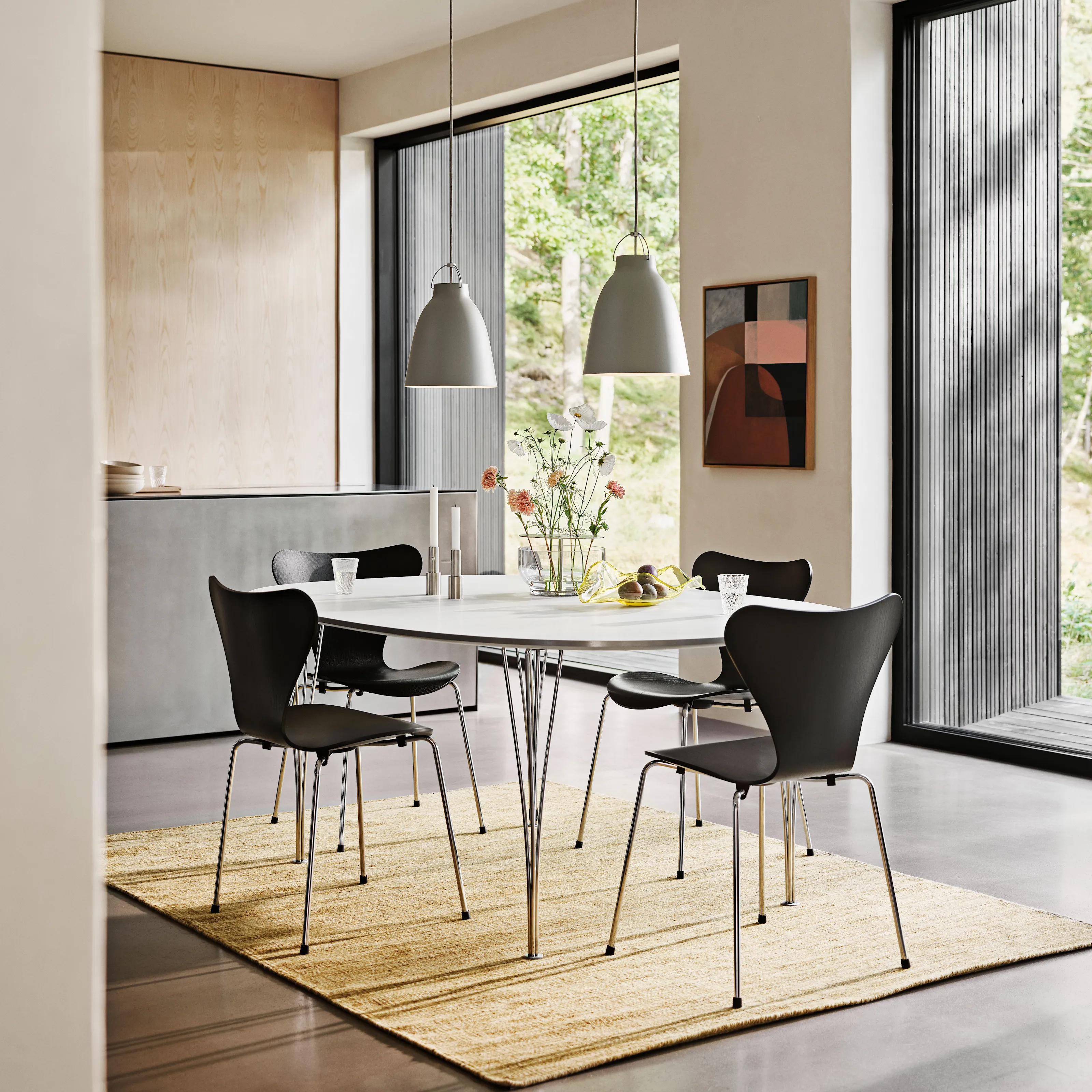 Series 7 chair 3107 coloured ash veneer - 2