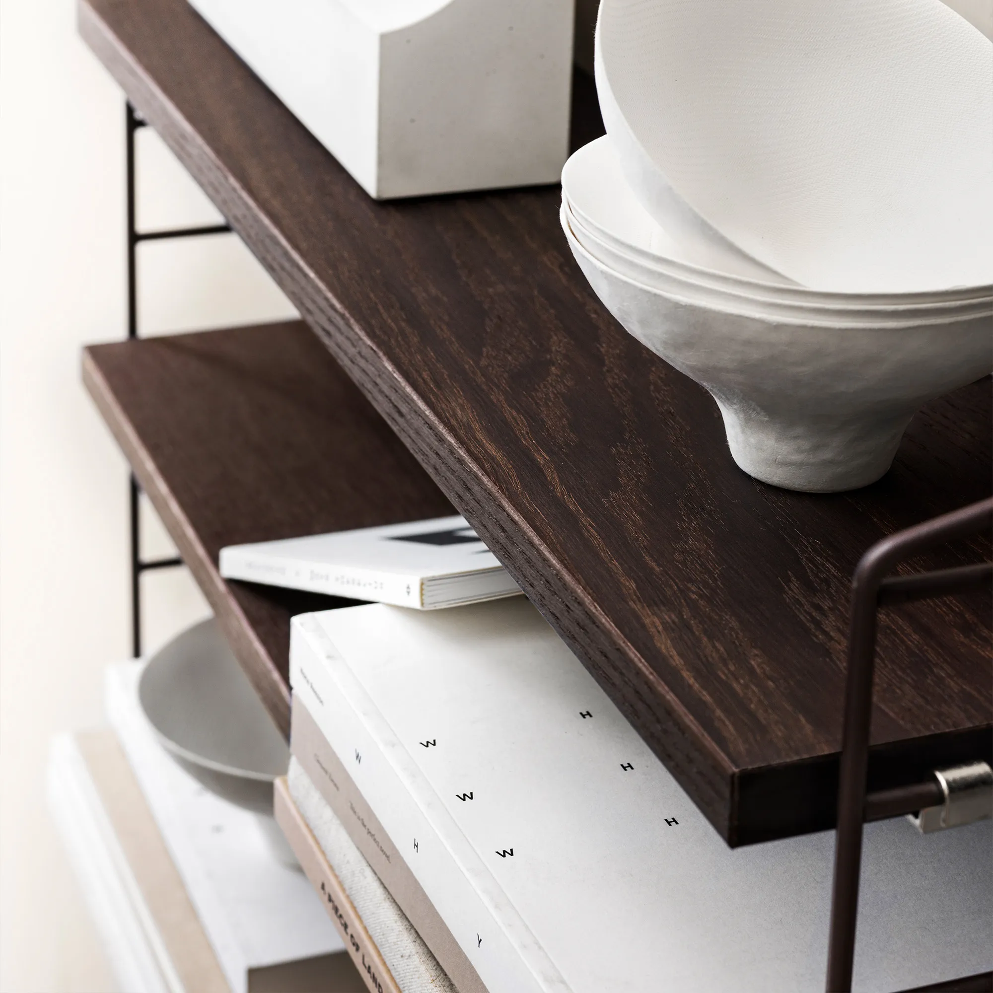 String Pocket Wall Shelf Wood - 12