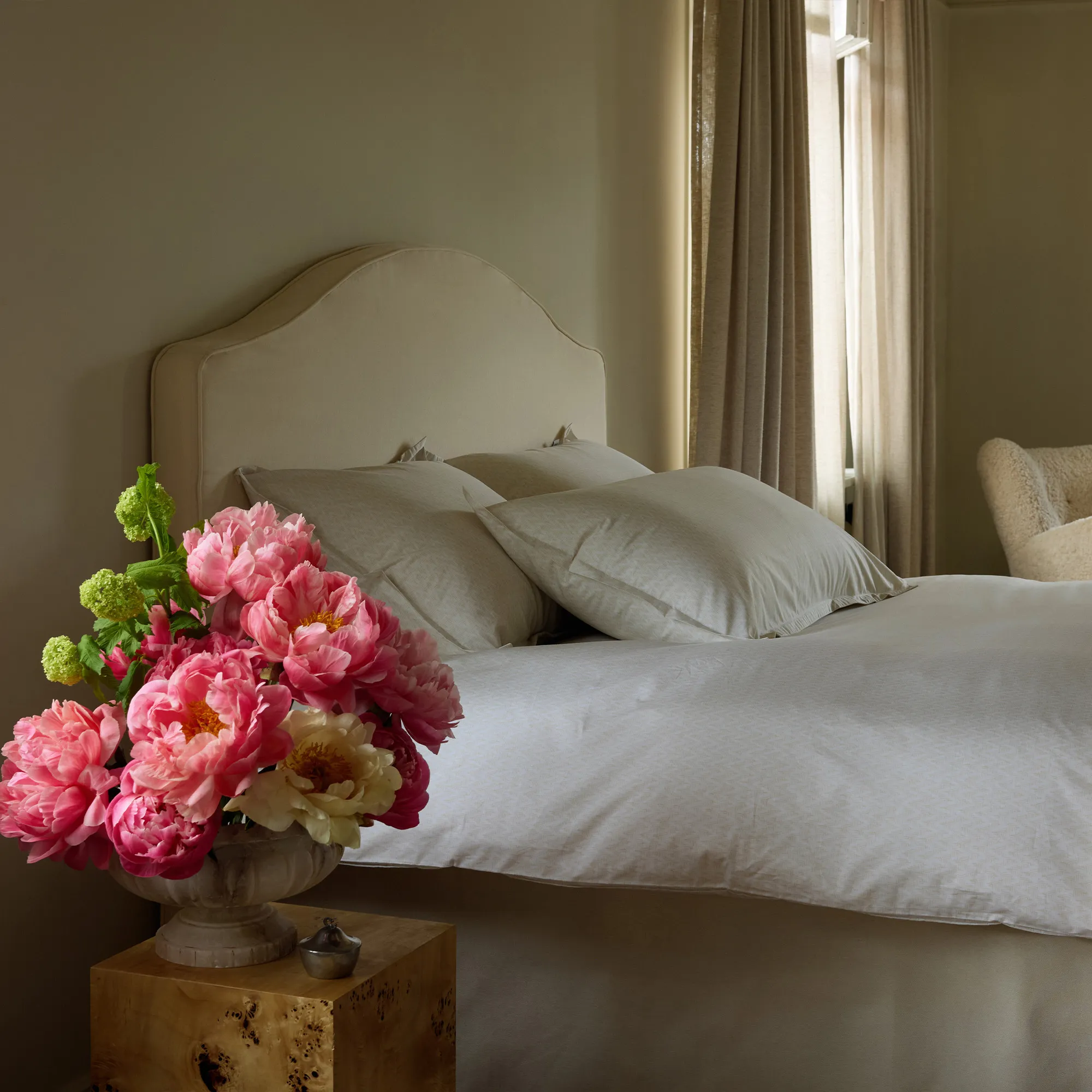 Brezza Pale Yellow Duvet Cover - 6