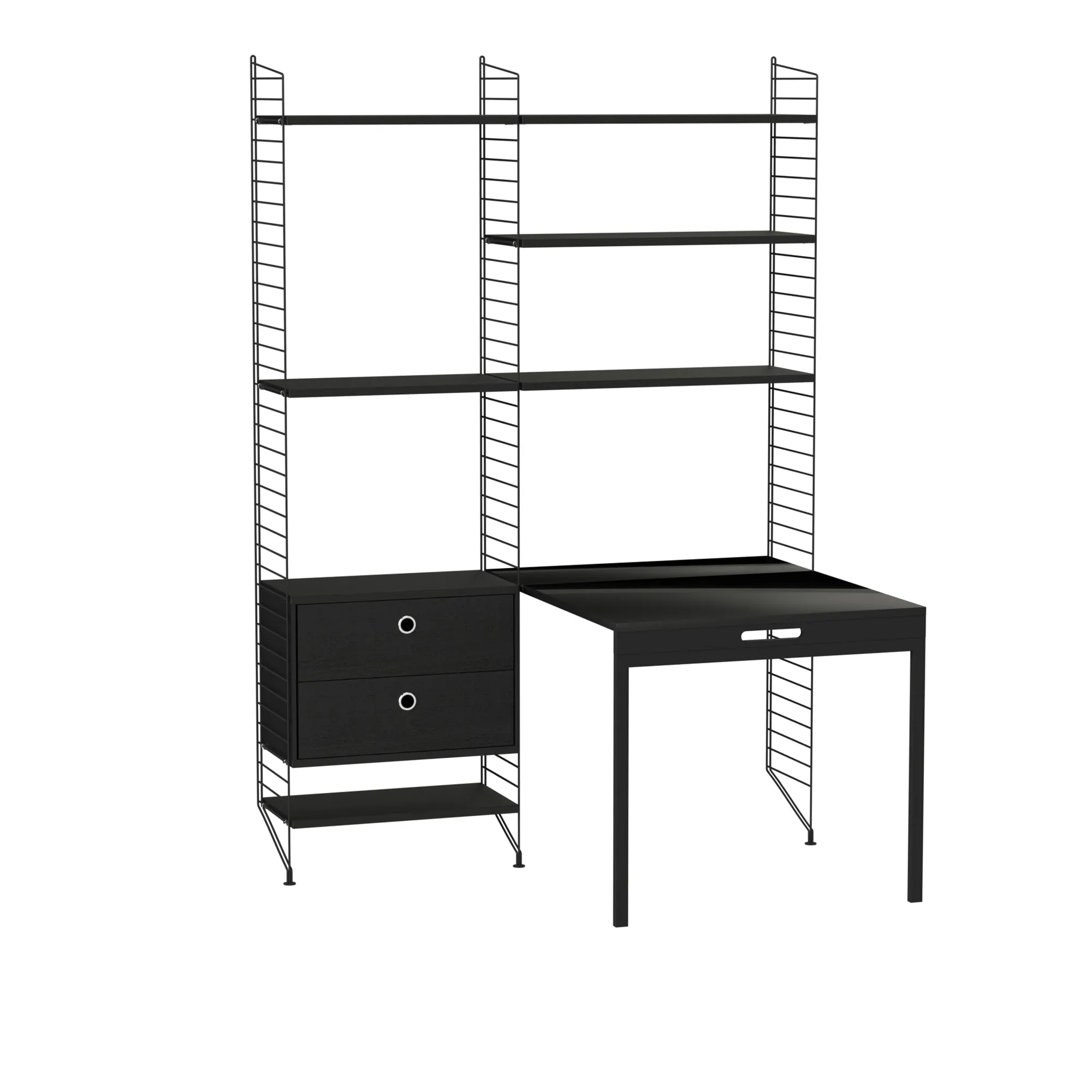 String Workplace E Oak White - 1