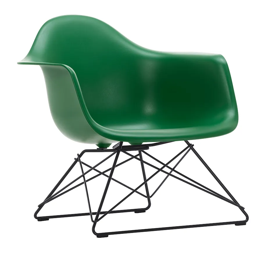 Eames RE Plastic Armchair LAR lænestol Basic Dark