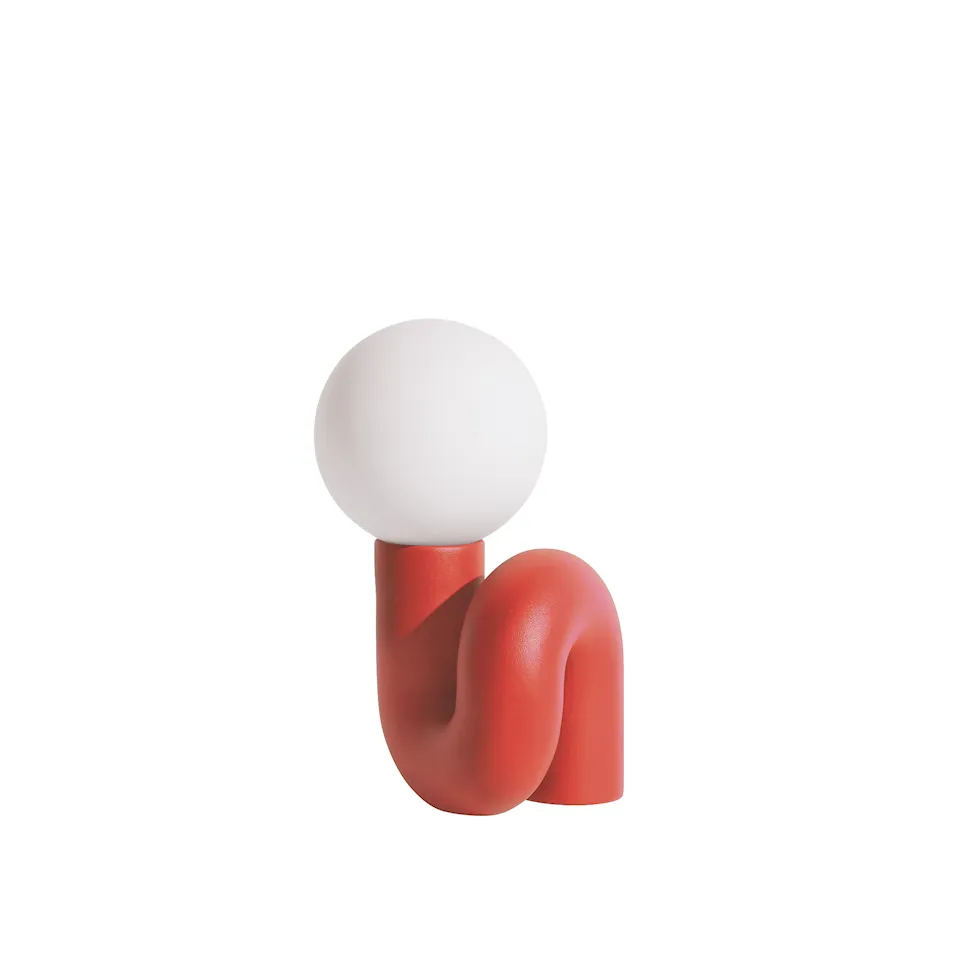 Neotenic Small Table Lamp - Vermilion