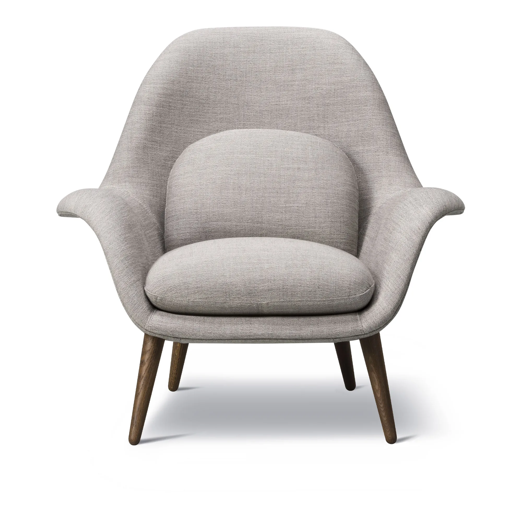 Swoon Lounge Chair Smoked Oak - 1