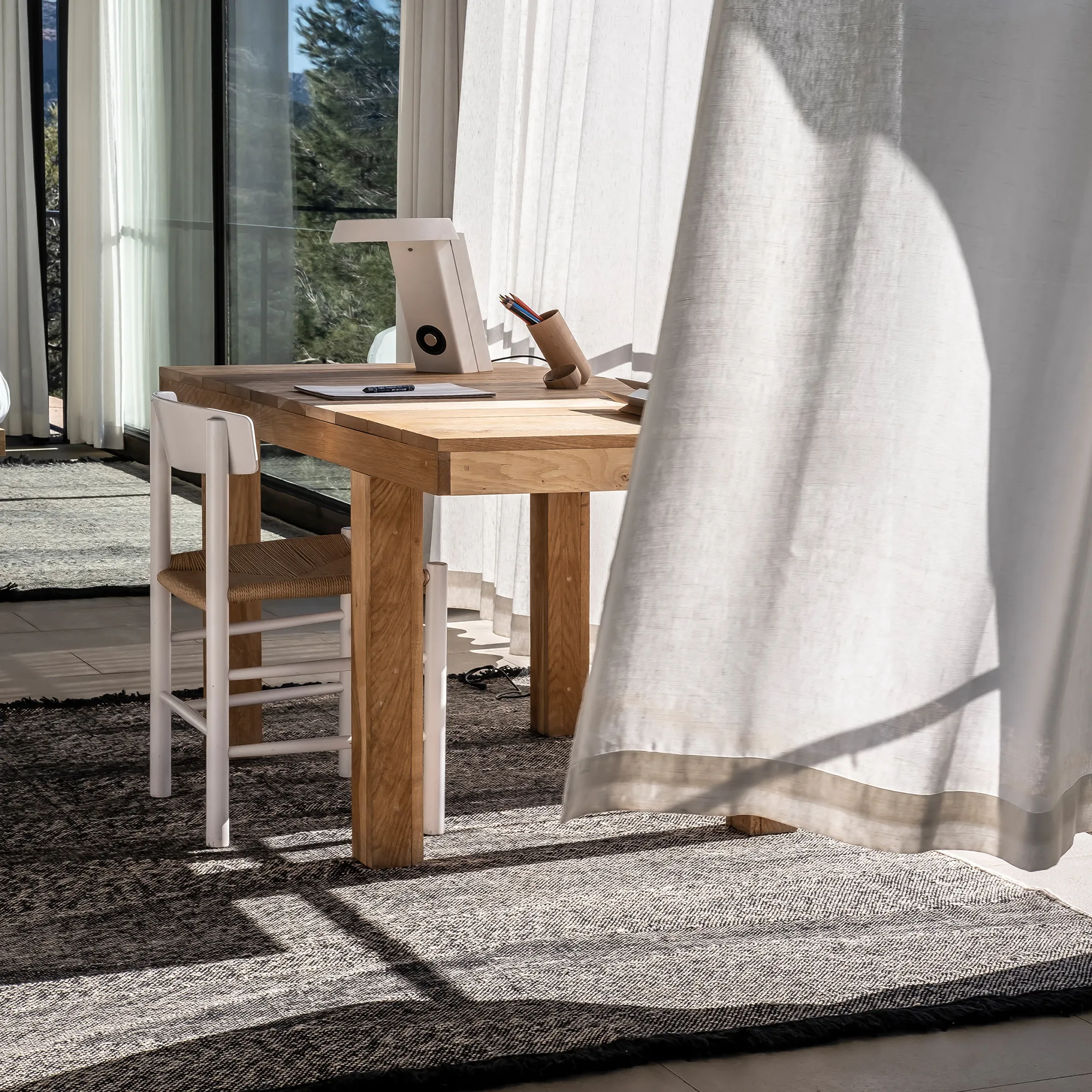 Telares uldtæppe Ebony - 3