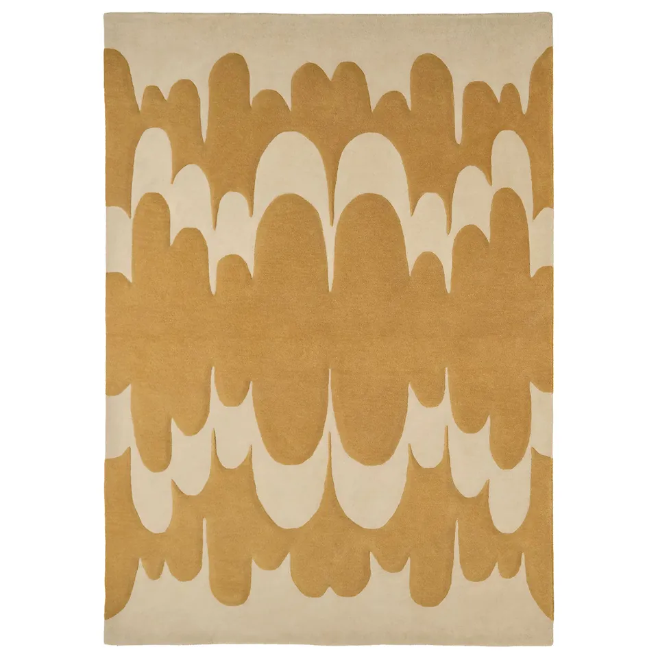 Lucia Eames Echo Ochre uldtæppe