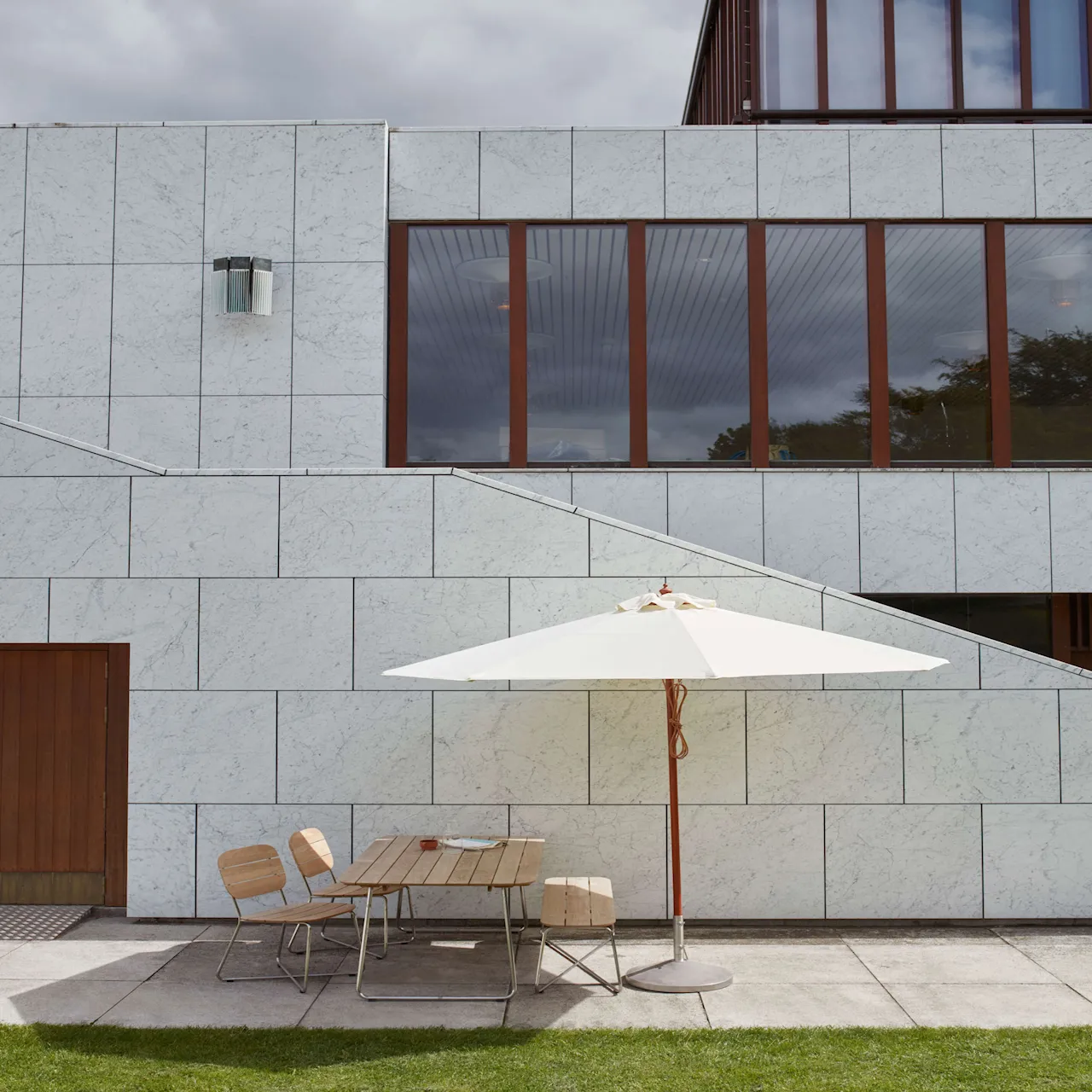 Messina parasol 270 x 270 cm off-white