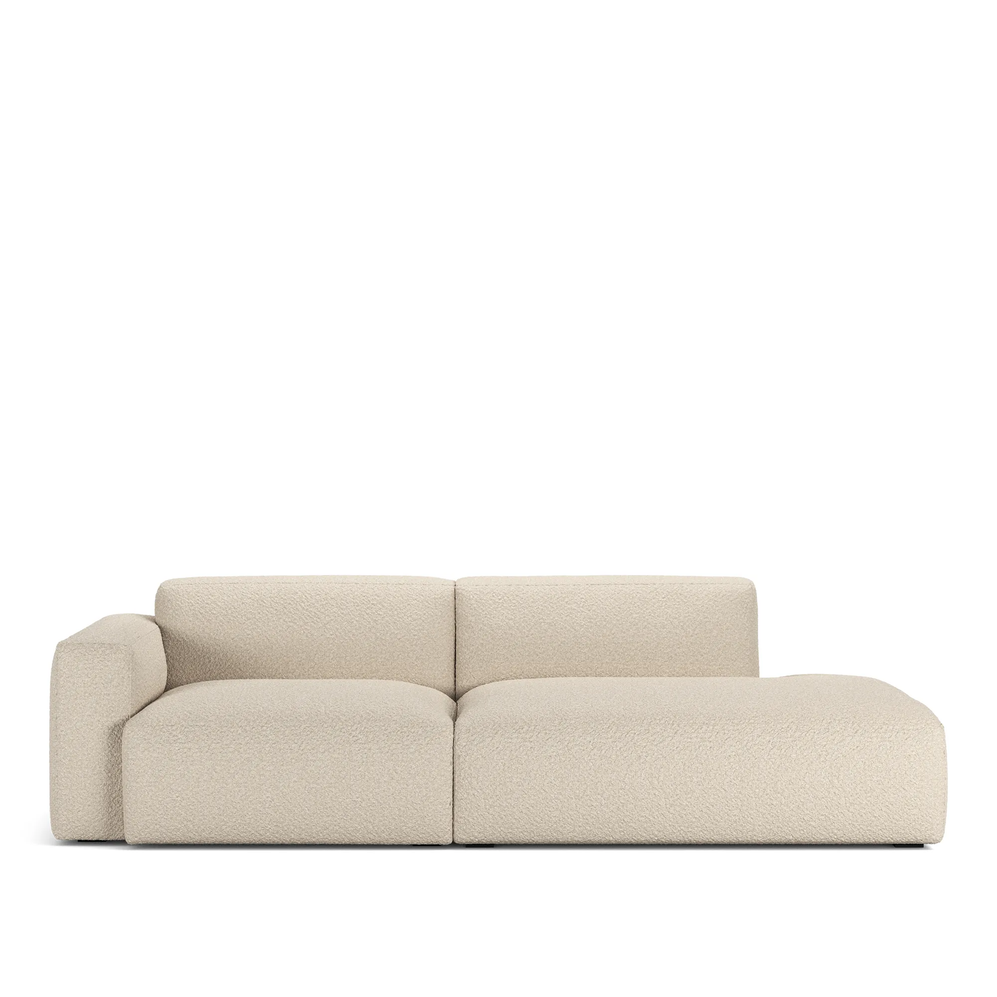 Brick 2-Seater Open End Right - 1