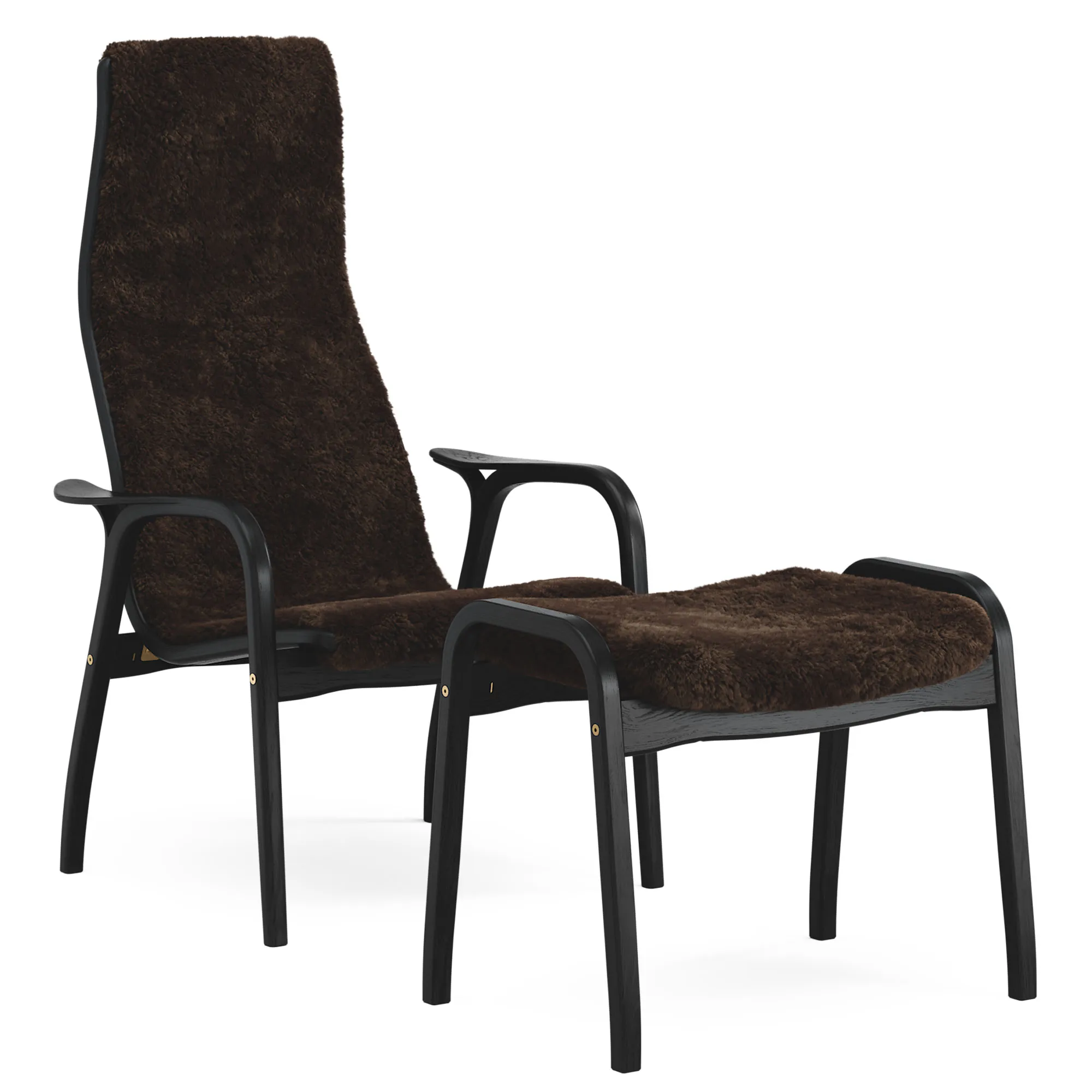 Lamino armchair and footstool - 1