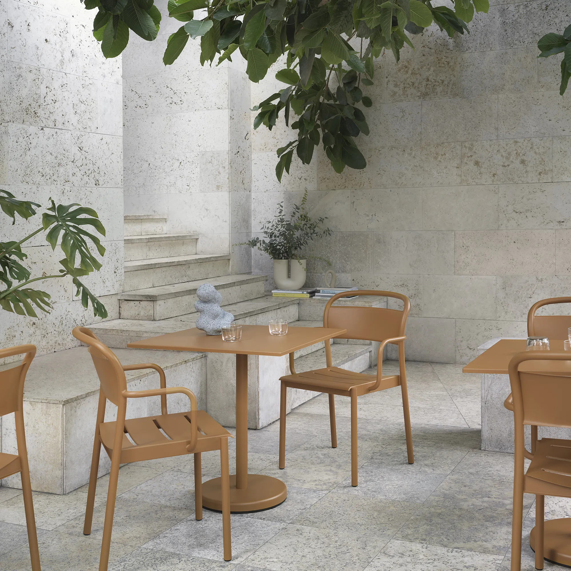Linear Steel buitenfauteuil - 3