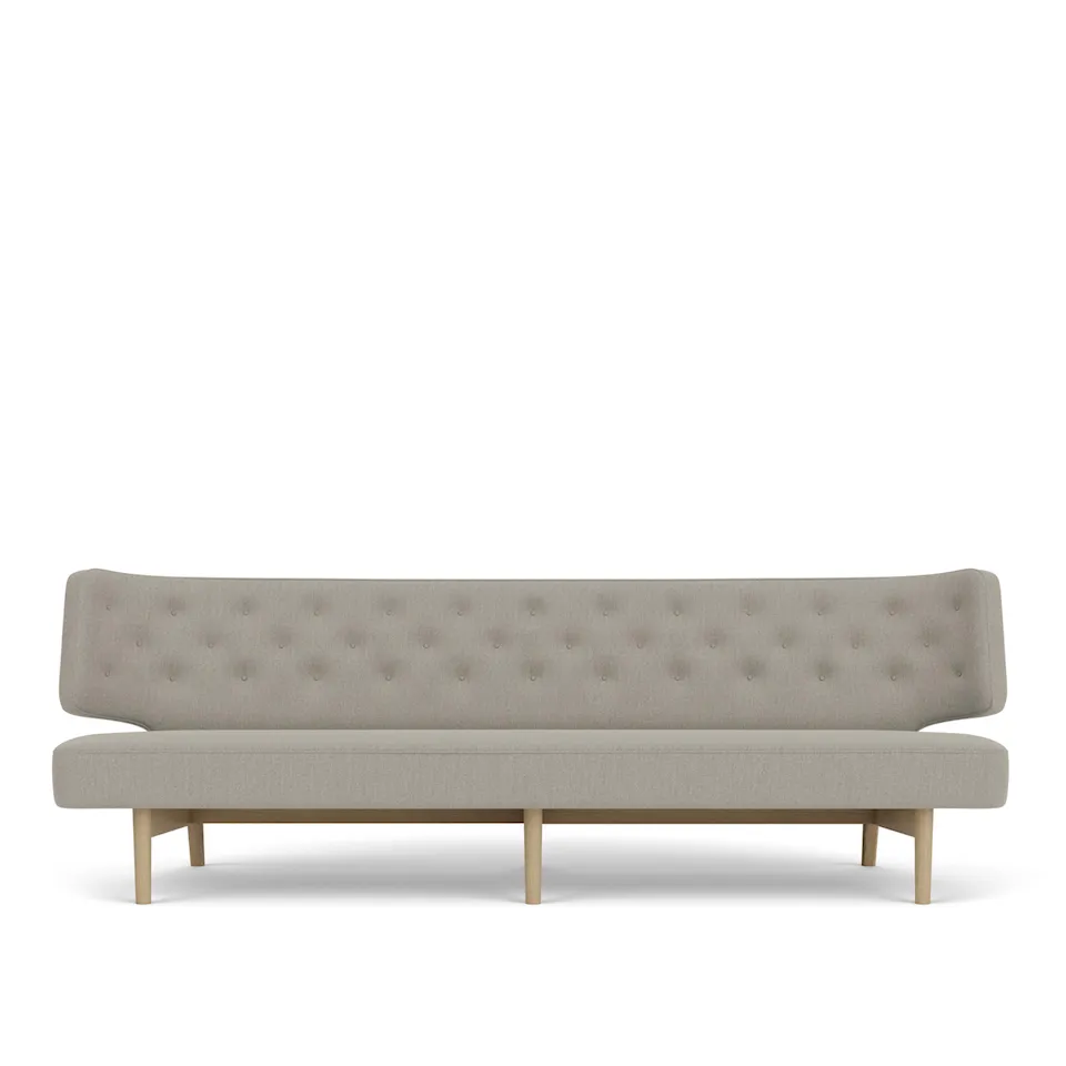 Radiohus 3-personers sofa egetræ