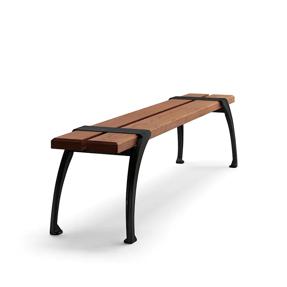 Haga Bench Oiled Mahogany