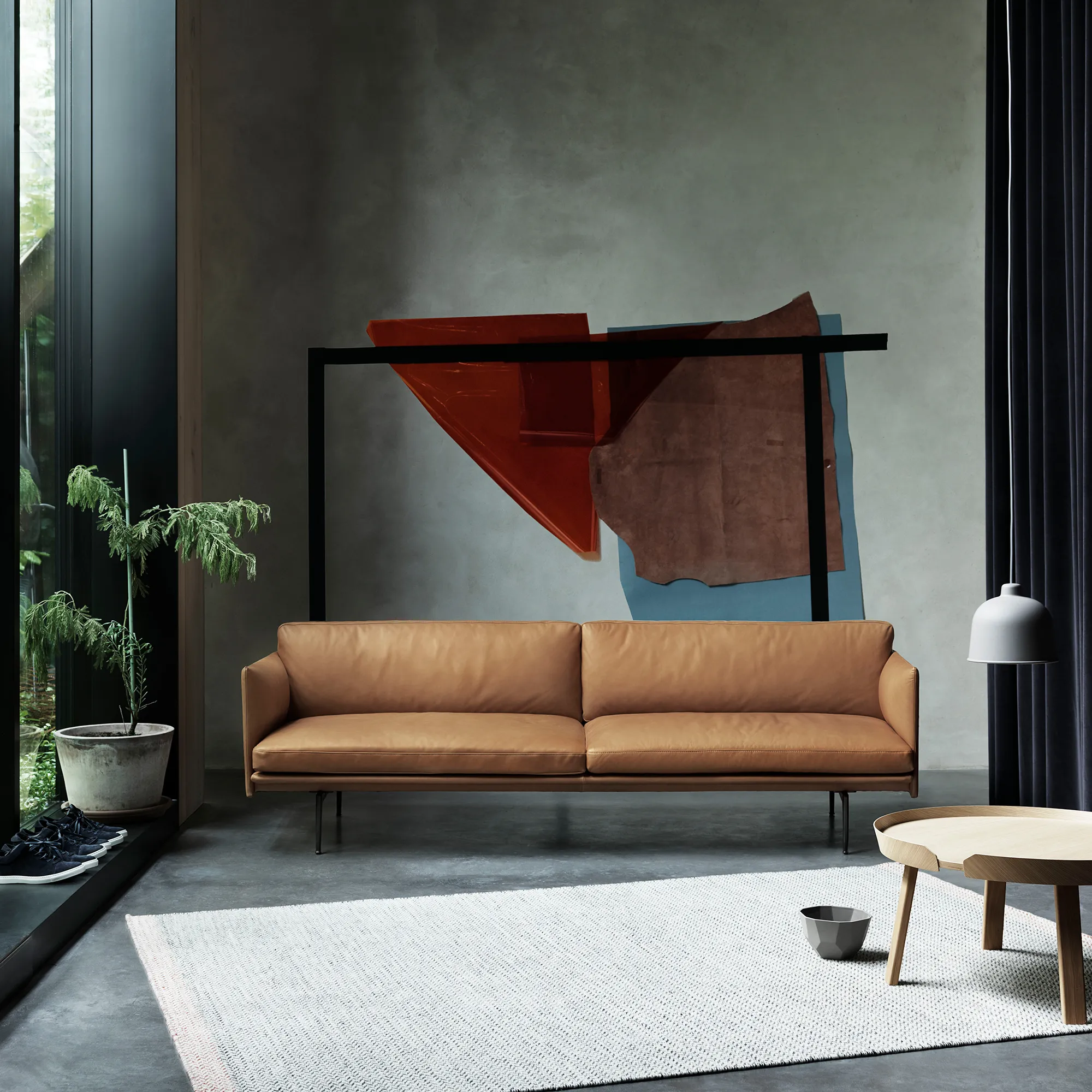 Outline 3-Seater / Polished Aluminium Base - 5