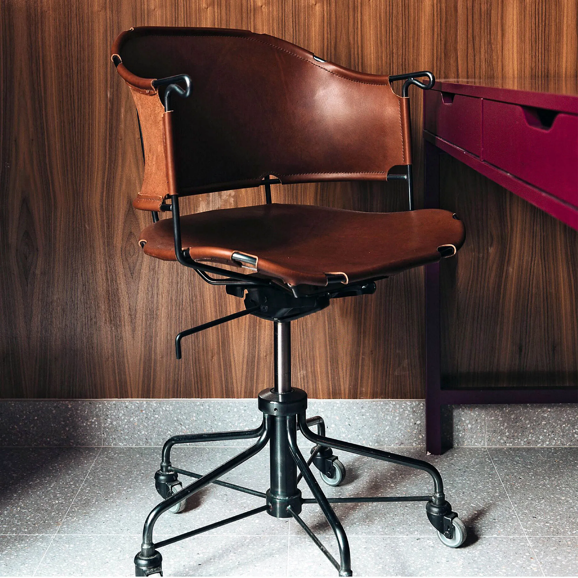Sheriff Office Chair Black - 2