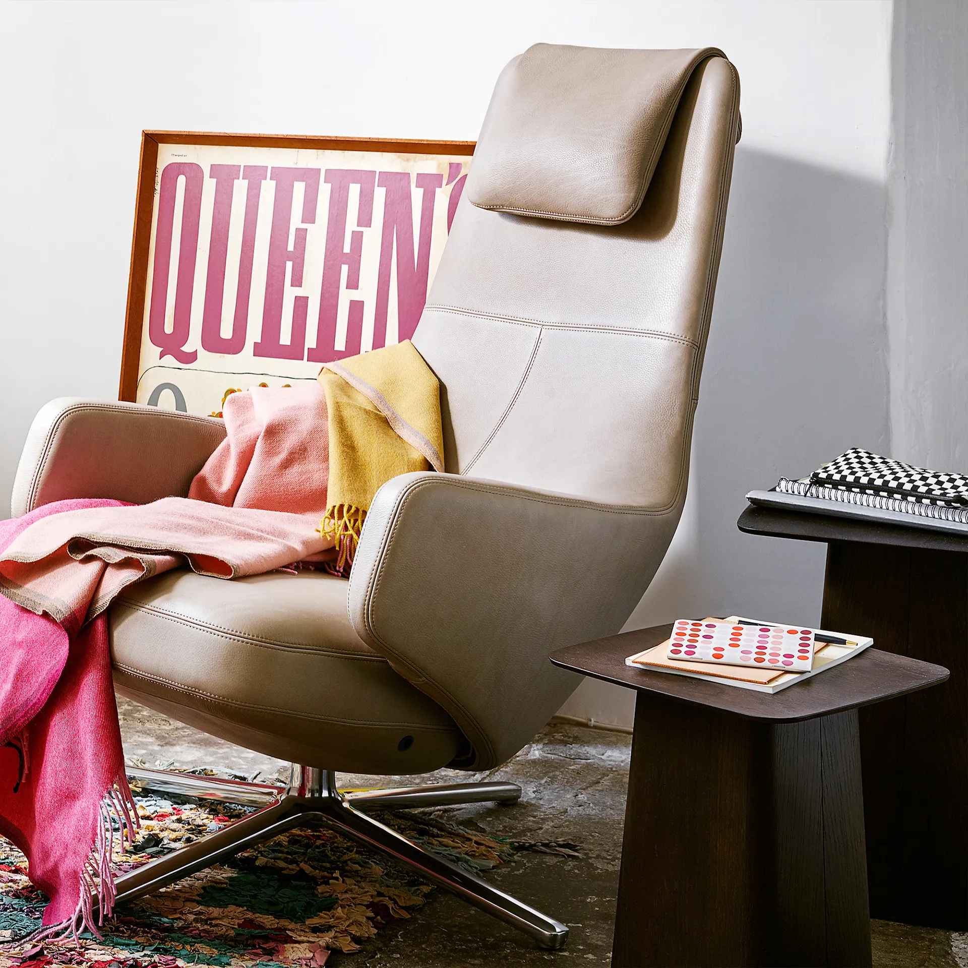 Vitra wooden side table discount