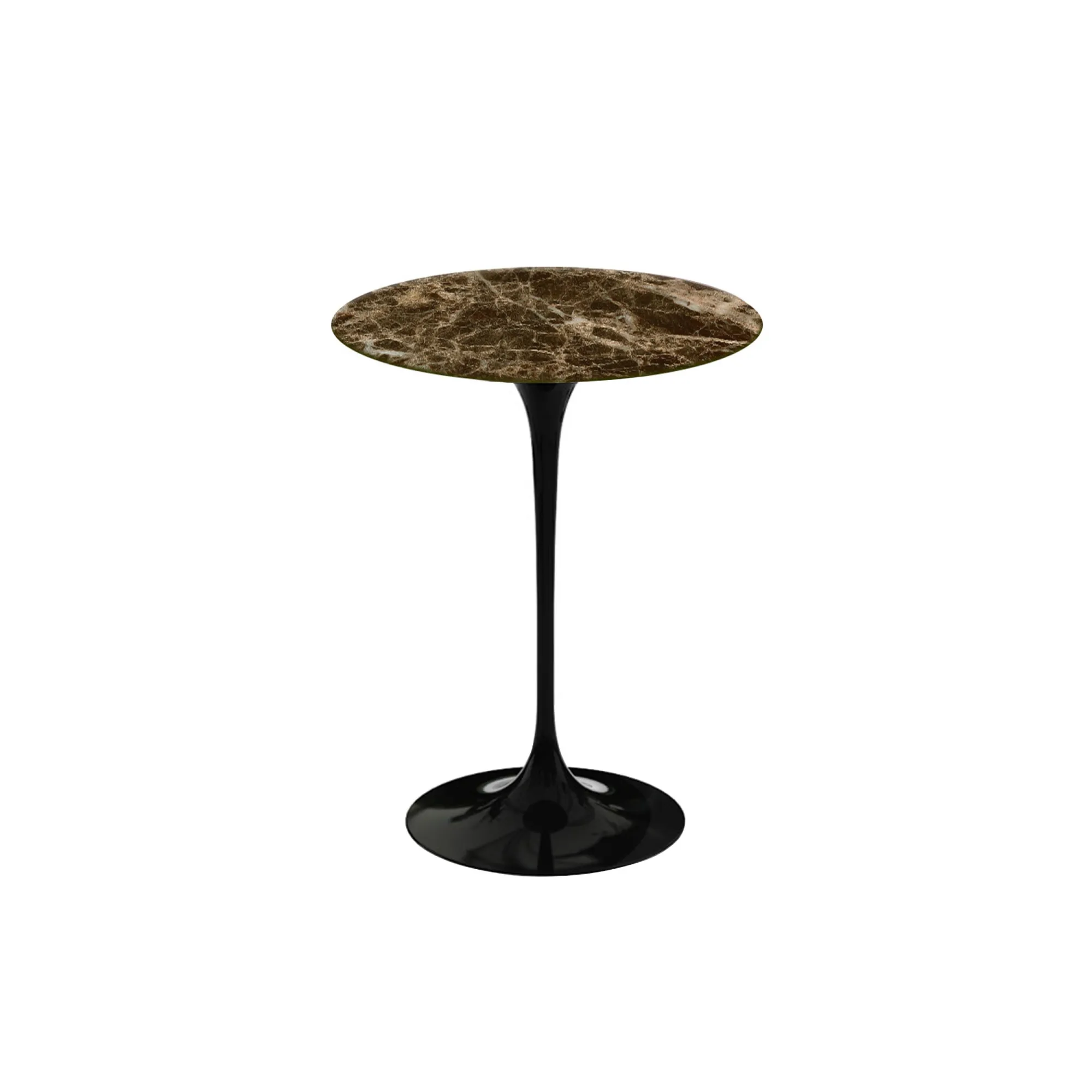 Saarinen Round Side Table Ø 41 cm Black - 1