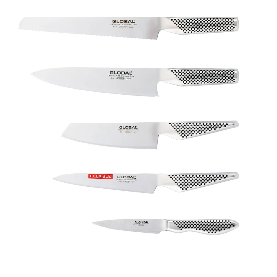 Knife Set 5 Parts G-2, 9, GS-5, 11, 38