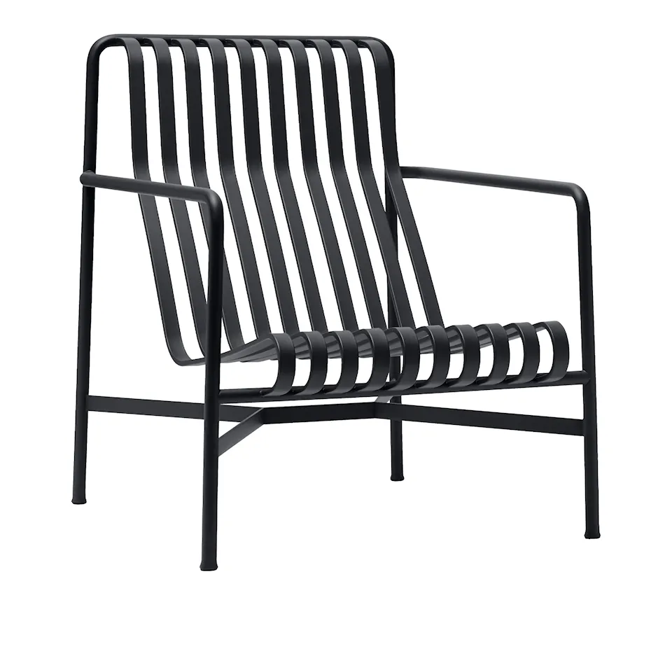 Palissade high lounge chair - Anthracite