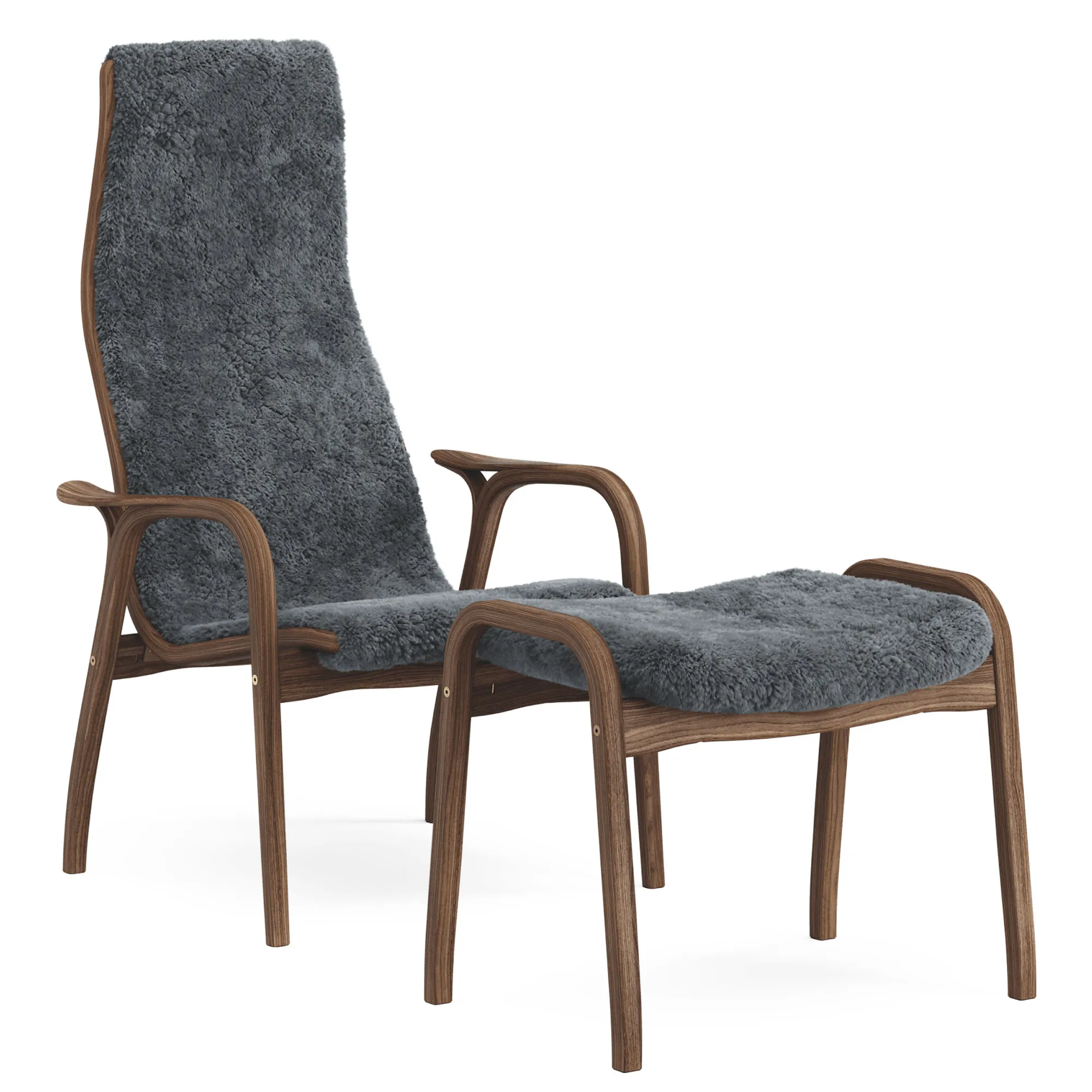 Lamino armchair and footstool - 1
