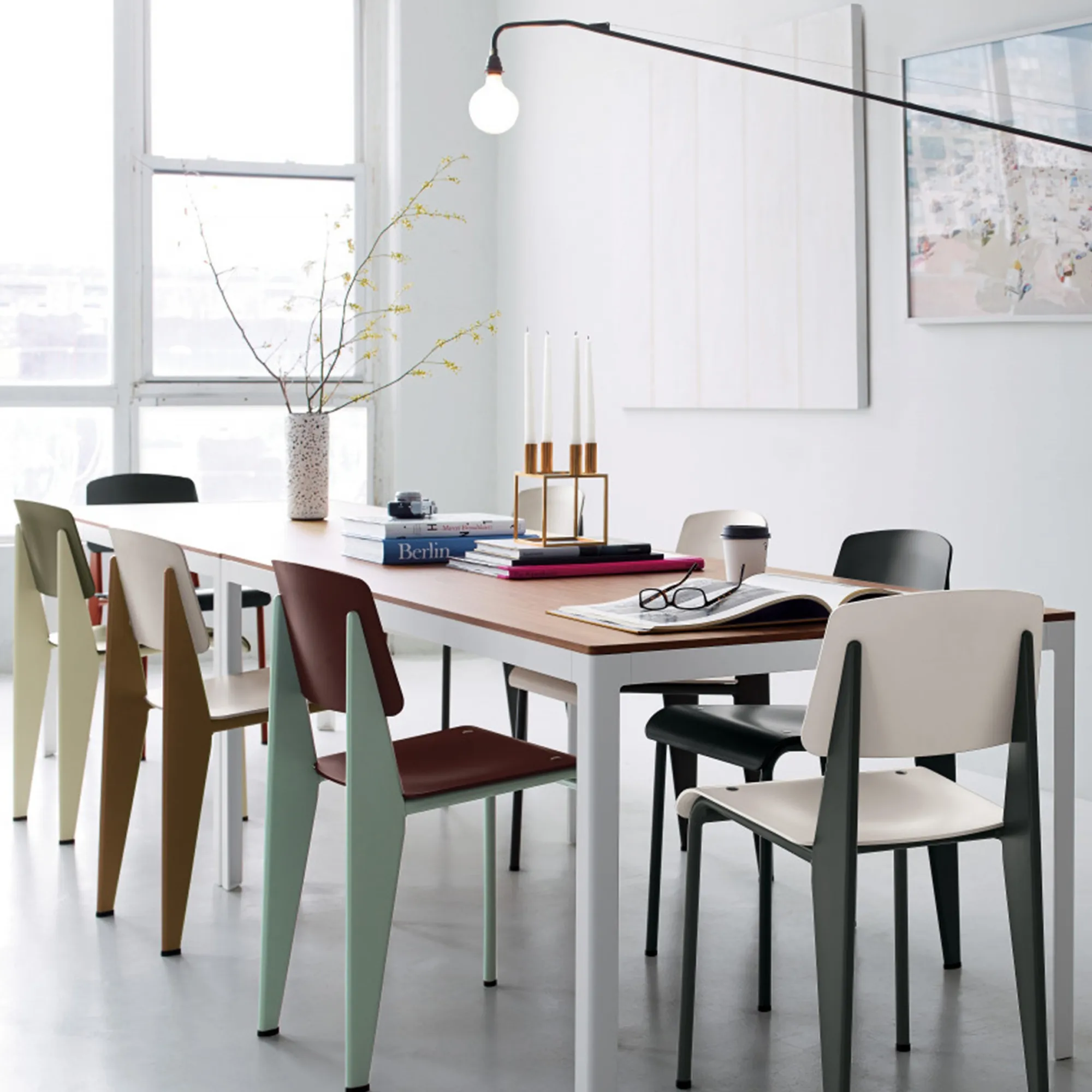 Standard SP ruokatuoli Warm Grey - 4