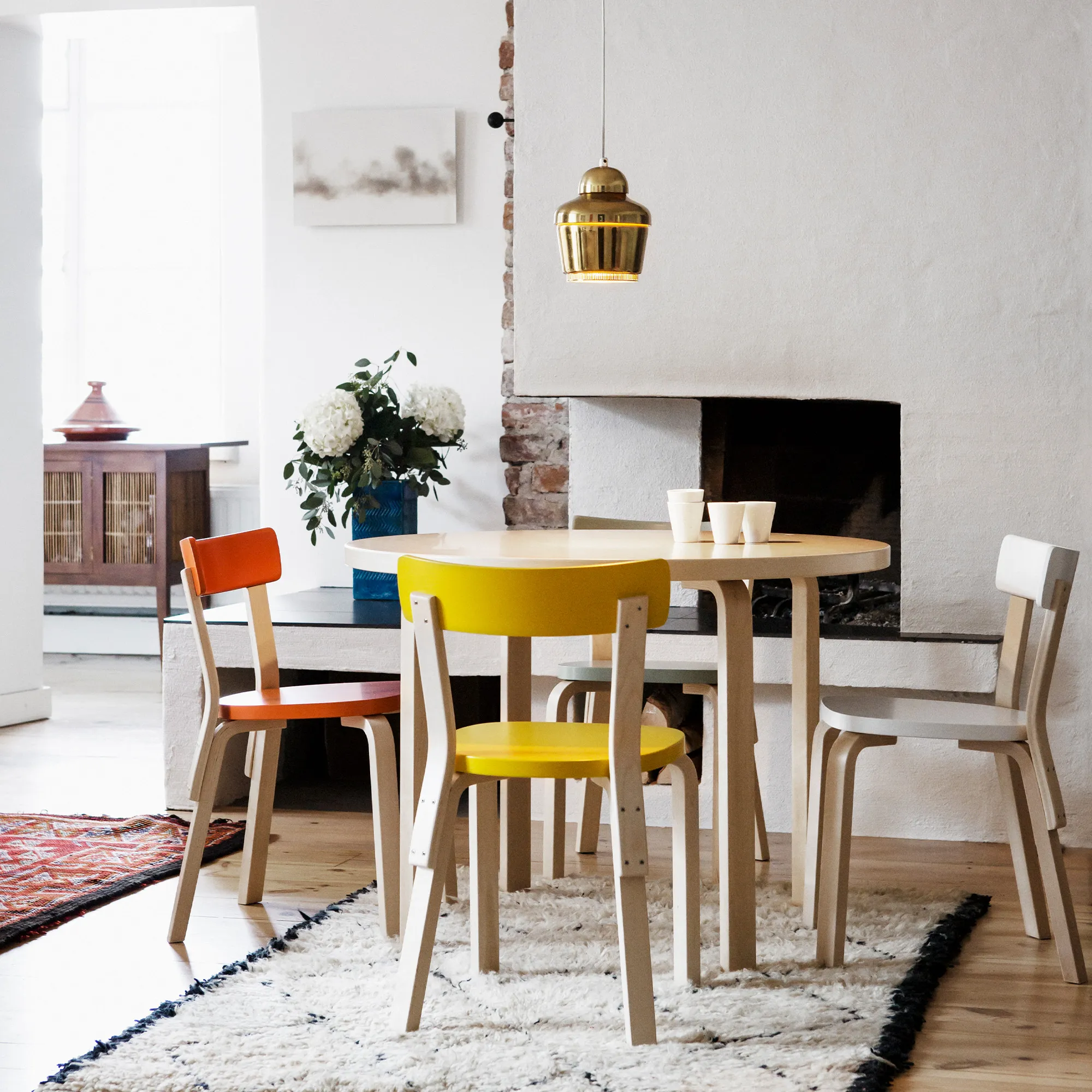 Aalto Table Round 90A eettafel - 4