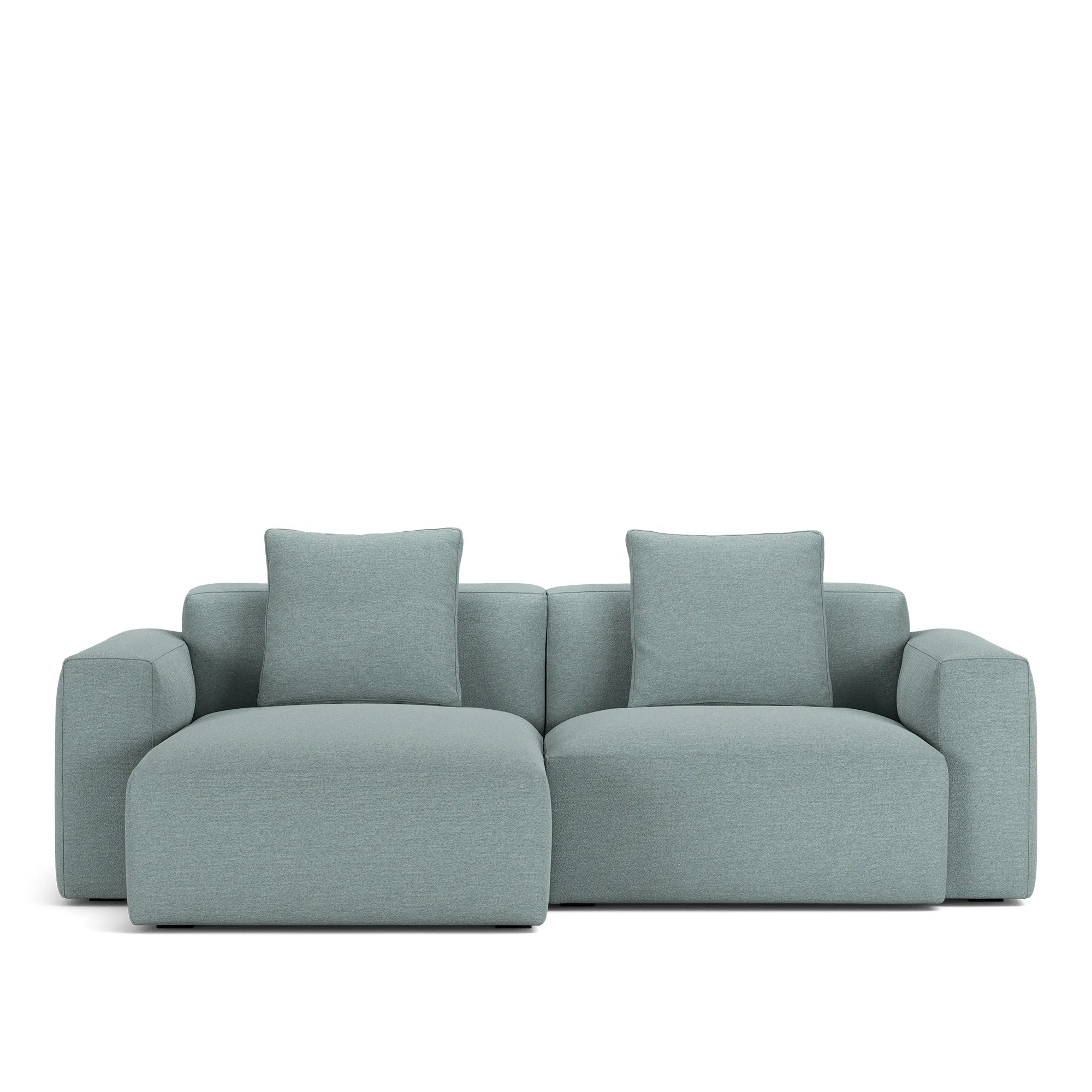 Brick 2-Seater Chaise Lounge Left - 10
