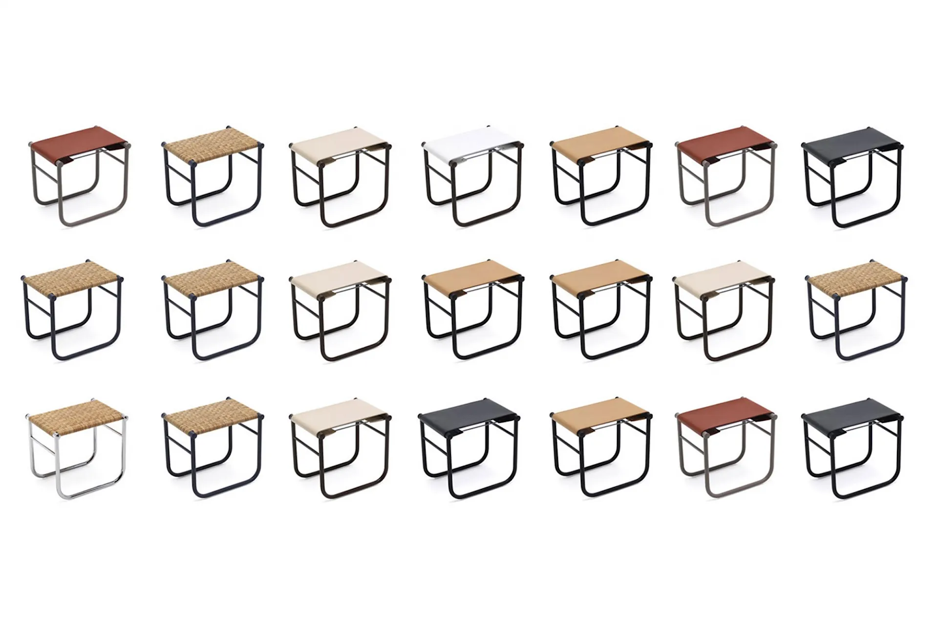 LC9 Stool - Cassina - Charlotte Perriand - NO GA